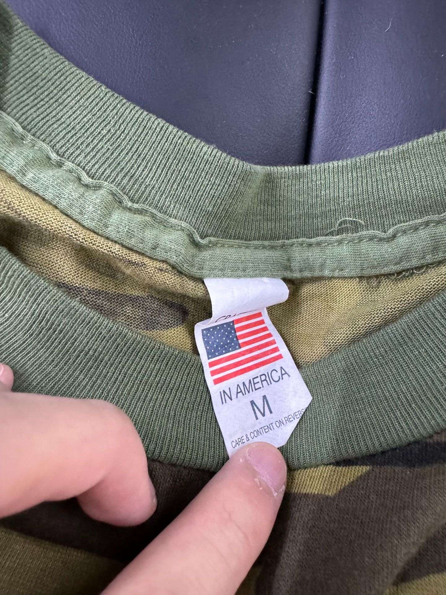 Vintage Vintage US Army Camouflage Top 80-90s Size US M / EU 48-50 / 2 - 2 Thumbnail
