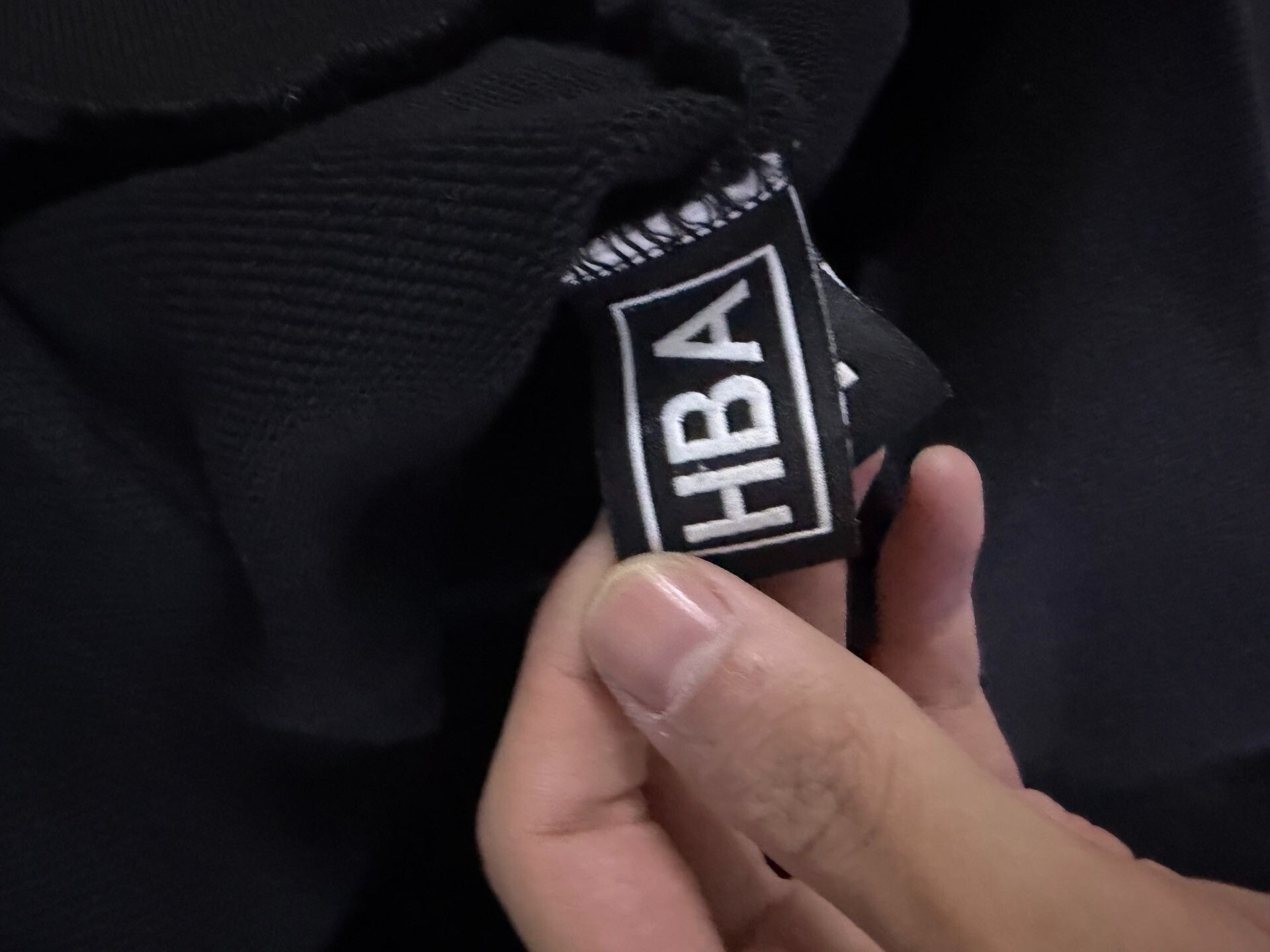 Hood By Air HoodbyAir Stylish Black Hoodie Oversized Design Size US M / EU 48-50 / 2 - 5 Thumbnail