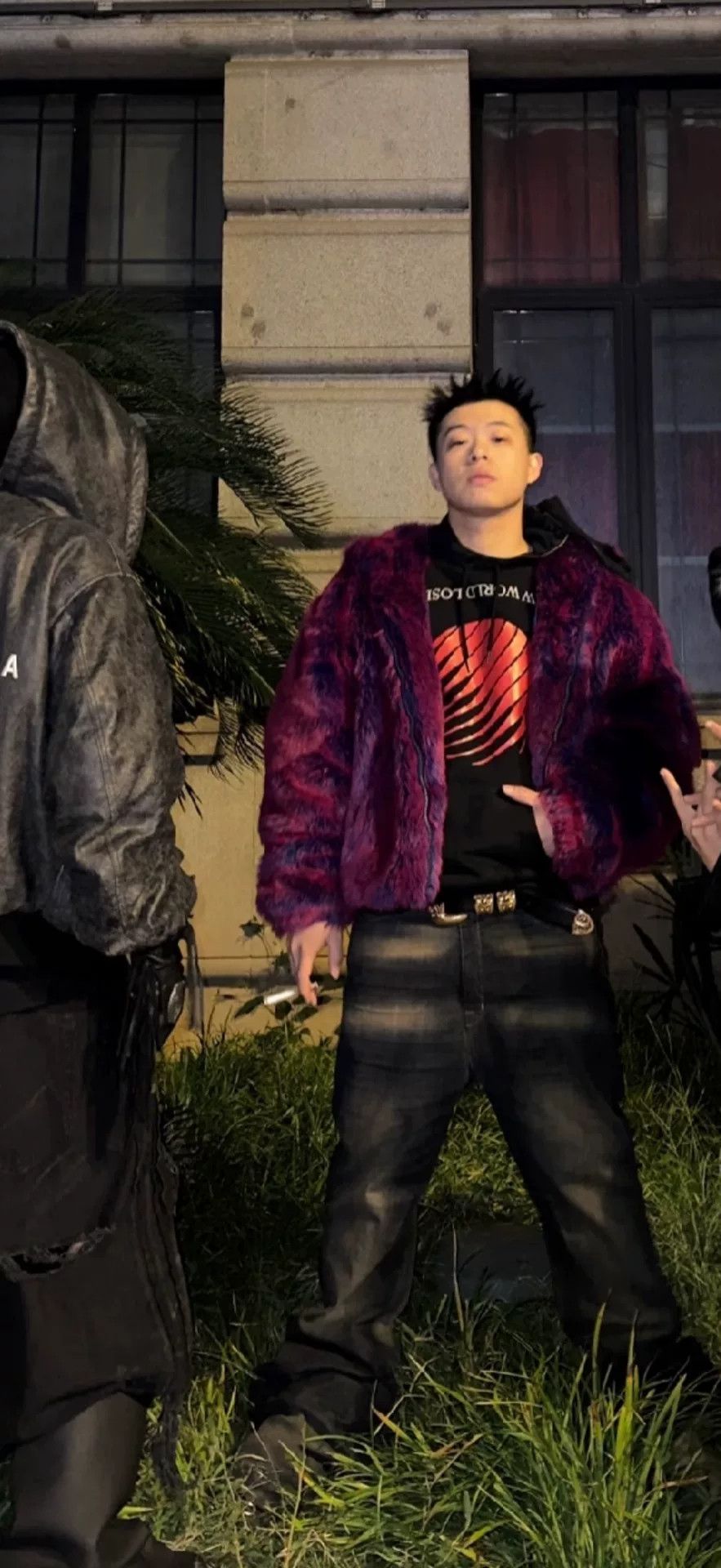 Givenchy Givenchy Purple Fur Jacket Size L / US 10 / IT 46 - 8 Thumbnail