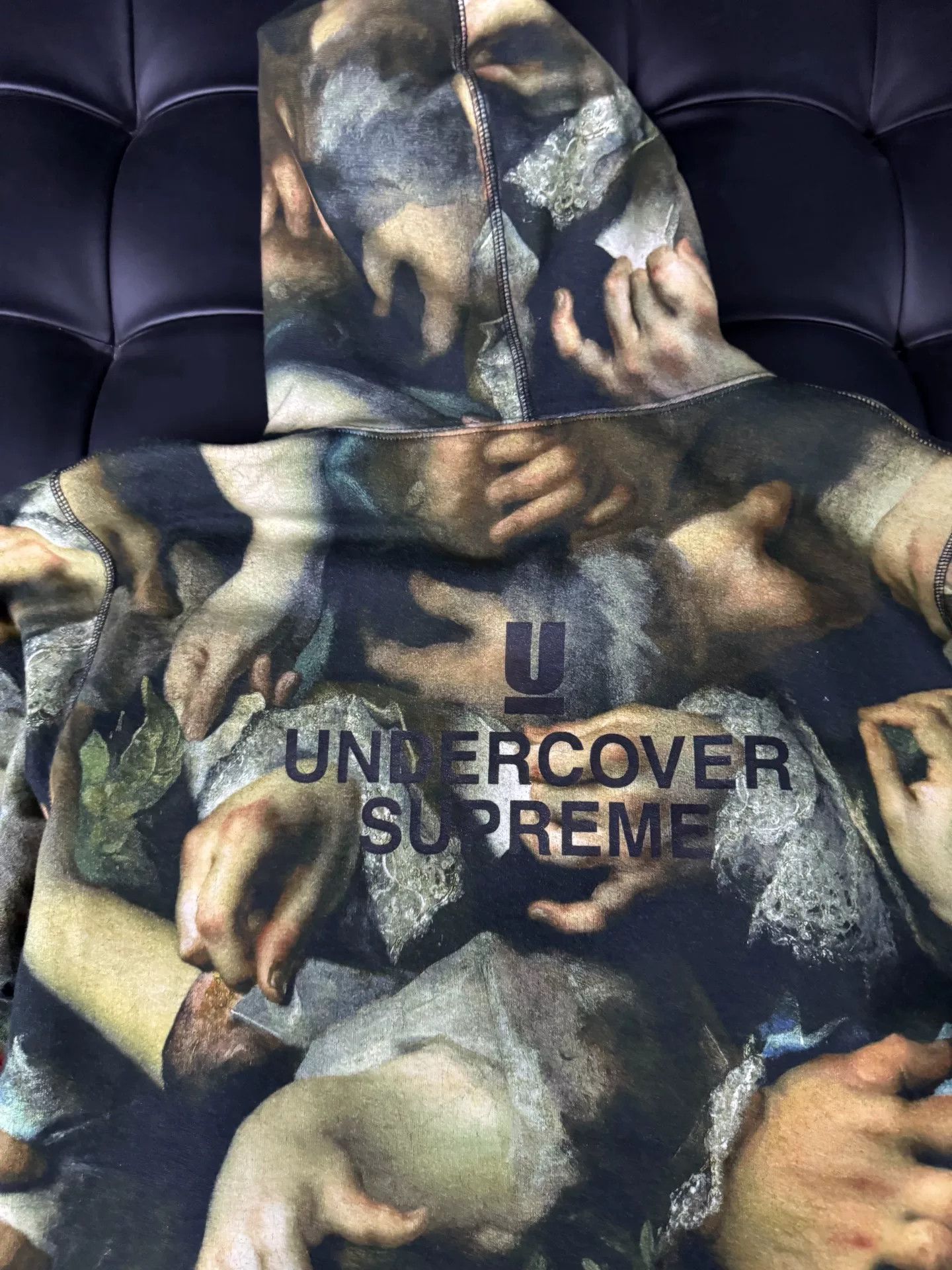 Supreme Supreme x Undercover Oil Painting Hoodie Size US L / EU 52-54 / 3 - 3 Thumbnail