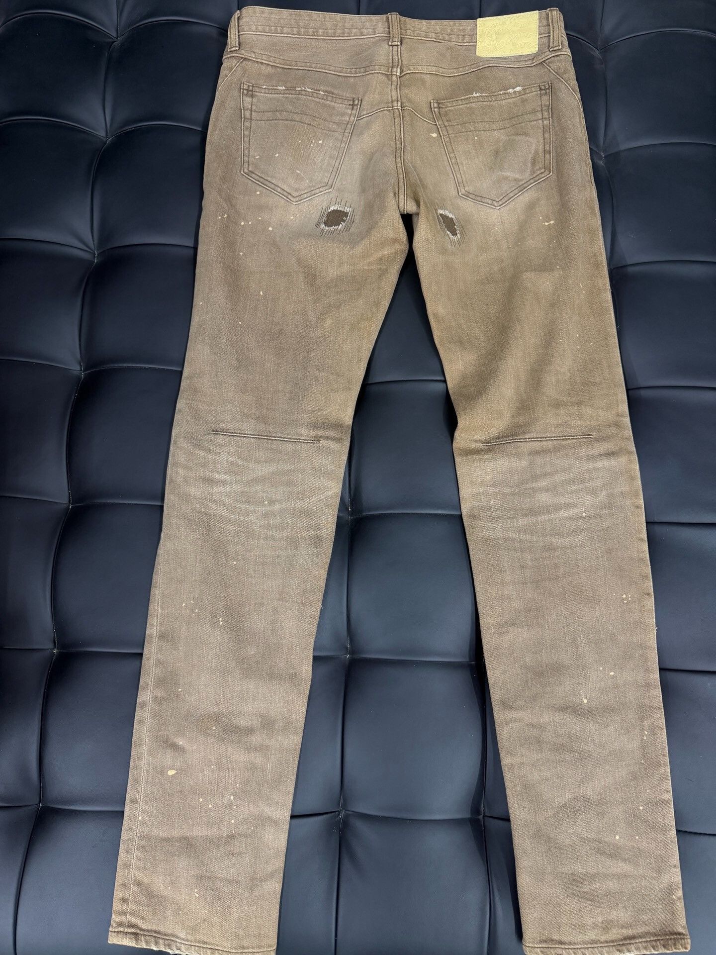Number (N)ine Unique Number Nine Distressed Jeans Size US 32 / EU 48 - 2 Thumbnail