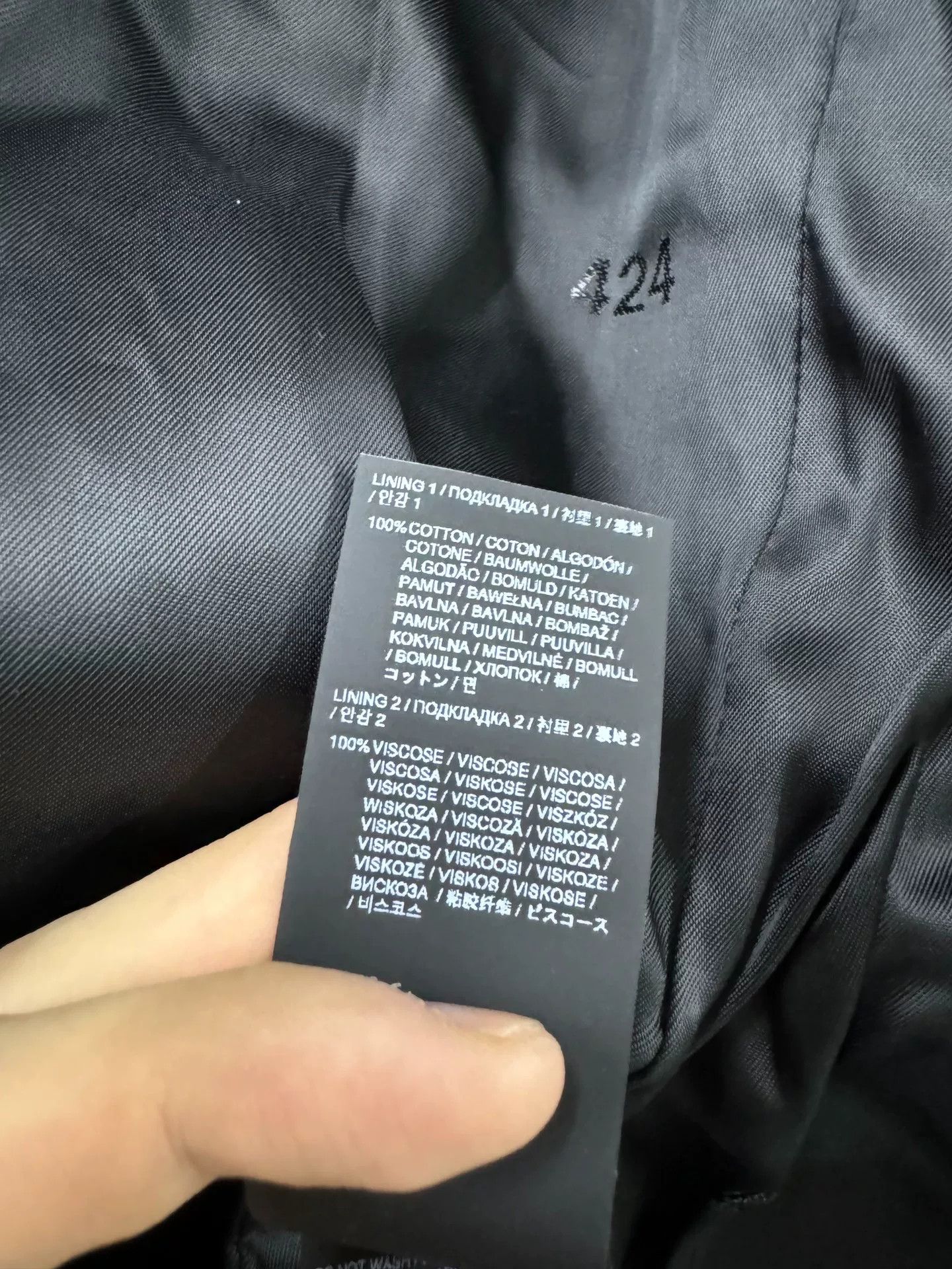 424 424 Inc Leather Jacket Kanye Style Size US M / EU 48-50 / 2 - 6 Thumbnail