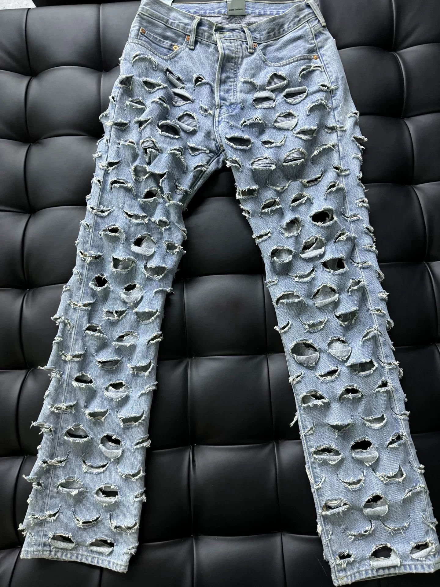 Vetements Vetements Denim with Distressed Details Size US 28 / EU 44 - 2 Thumbnail