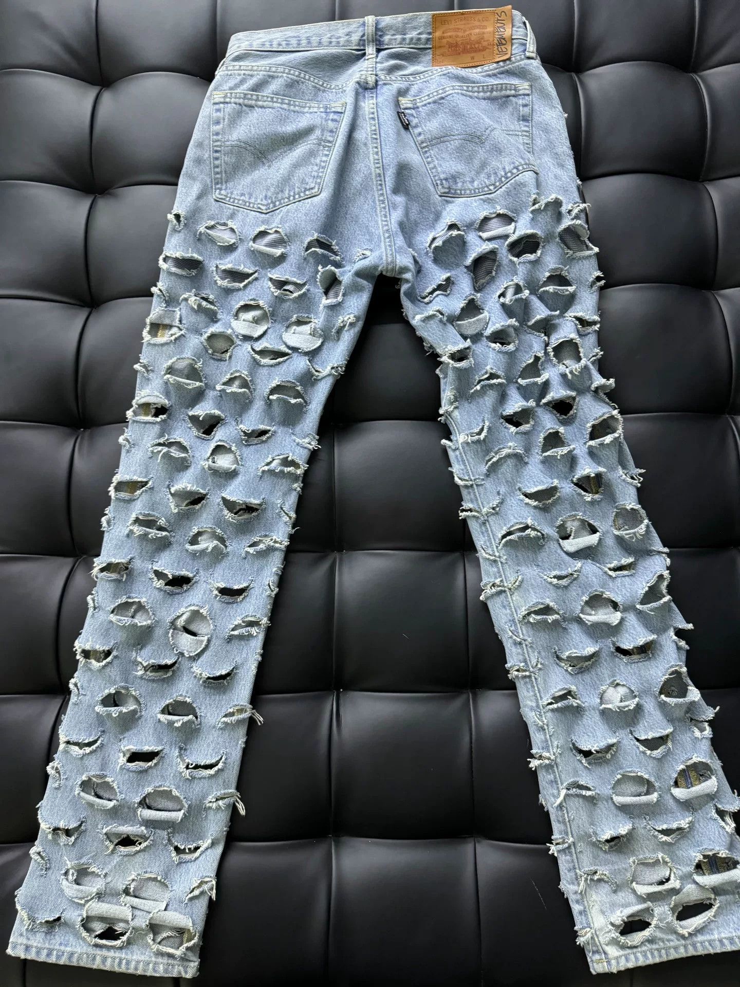Vetements Vetements Denim with Distressed Details Size US 28 / EU 44 - 3 Thumbnail