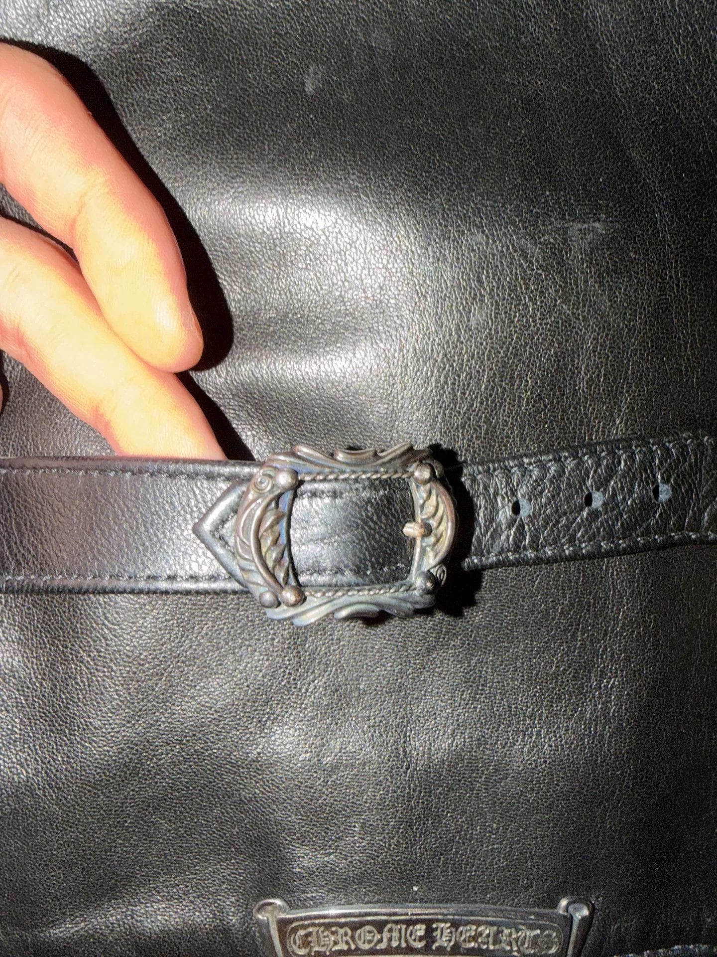 Chrome Hearts Chrome Hearts Black Leather Vest Size US M / EU 48-50 / 2 - 4 Thumbnail