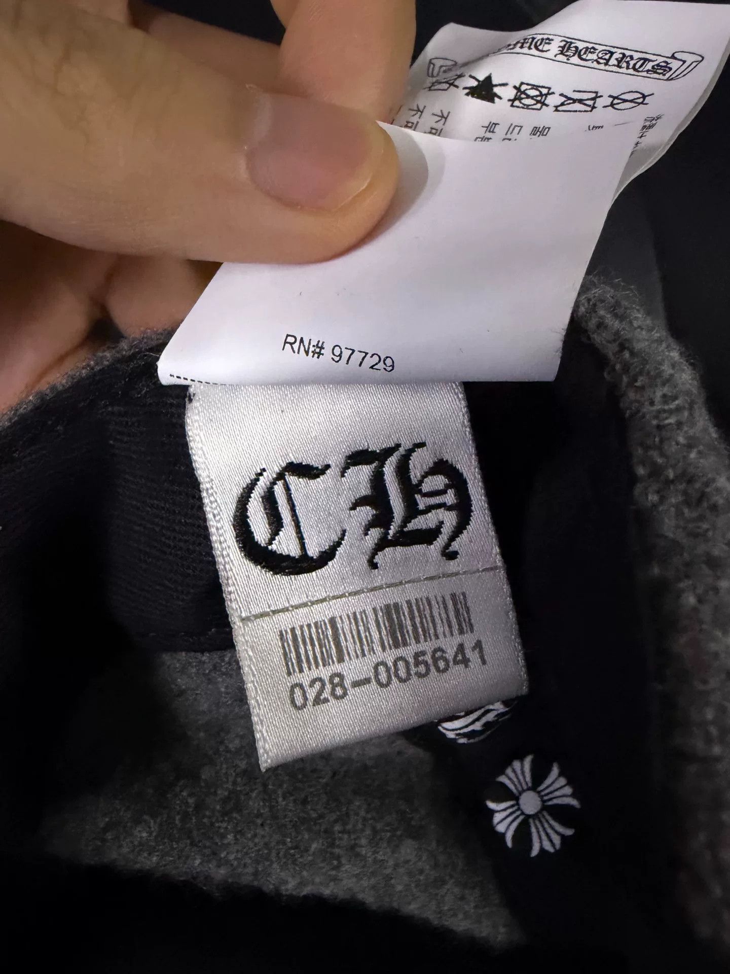 Chrome Hearts Chrome Hearts Cashmere Cross Baseball Hat Size ONE SIZE - 5 Thumbnail
