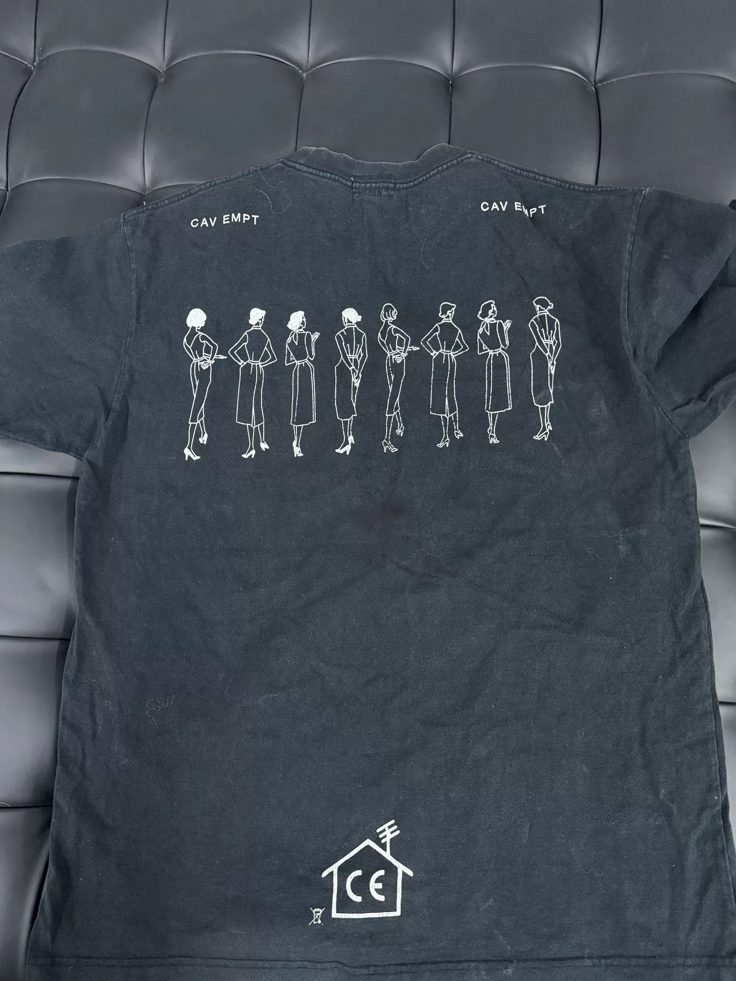 Cav Empt Black Short Sleeve CE/CAVEMPT T-Shirt Size US XL / EU 56 / 4 - 3 Thumbnail