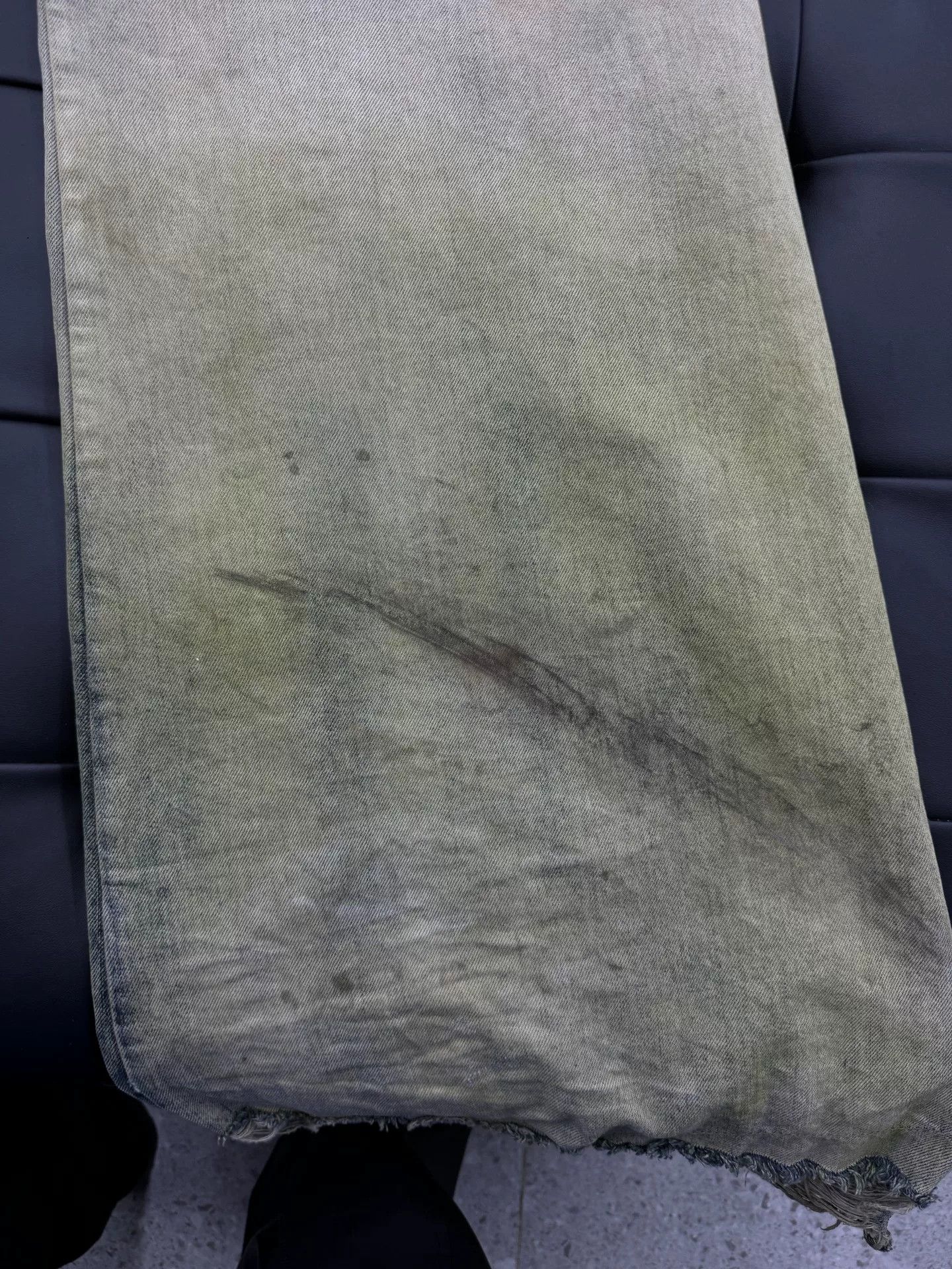 Rick Owens Rick Owens Gradient Destroyed Denim Pants Size US 30 / EU 46 - 4 Thumbnail