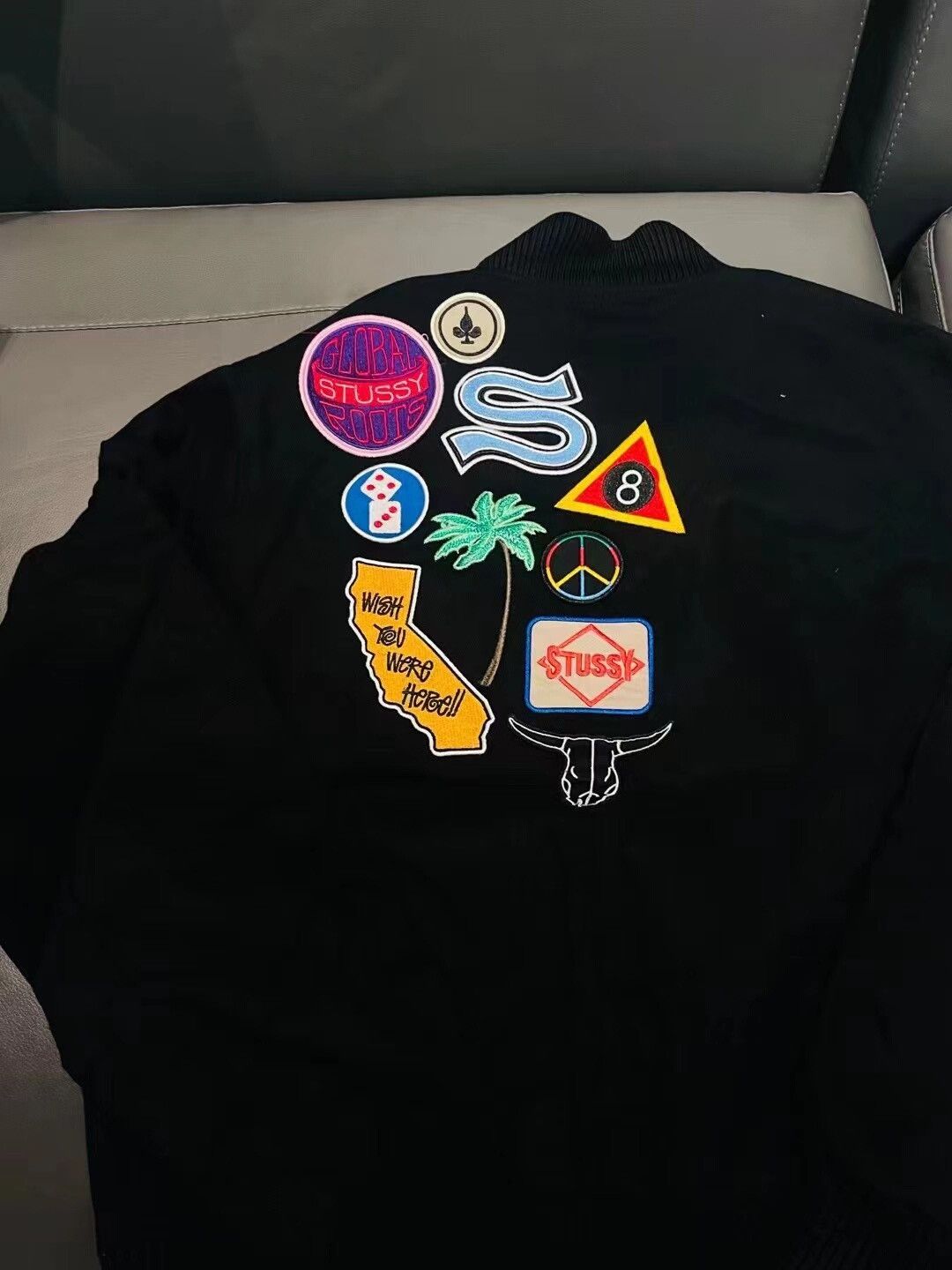 Stussy Stussy Embroidered Baseball Jacket Size US M / EU 48-50 / 2 - 3 Thumbnail