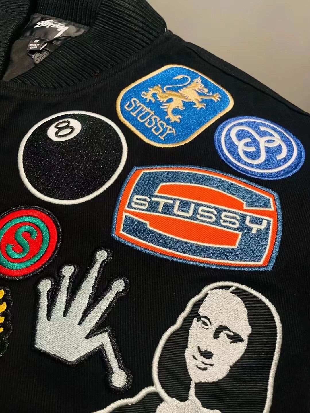 Stussy Stussy Embroidered Baseball Jacket Size US M / EU 48-50 / 2 - 4 Thumbnail