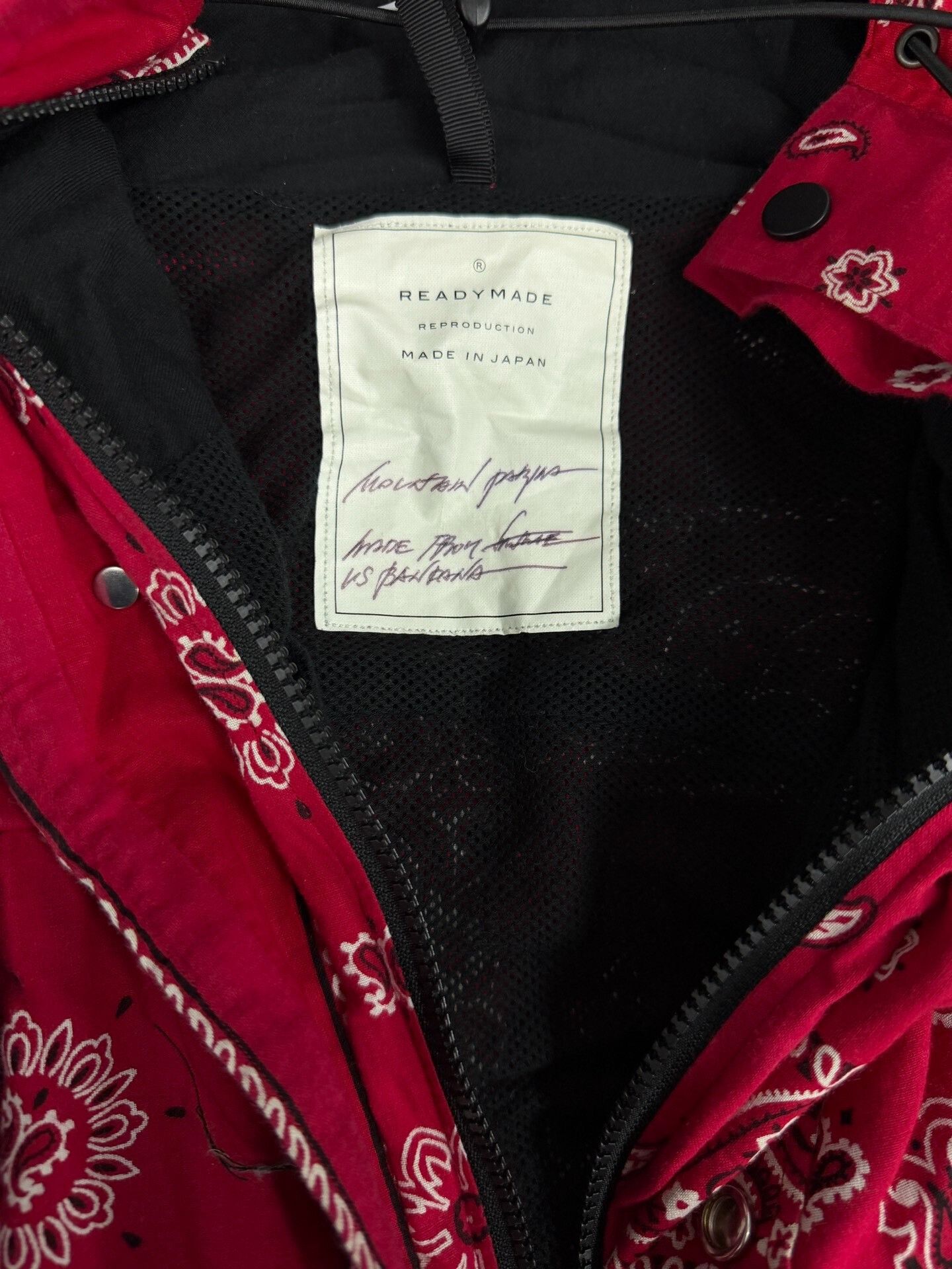 READYMADE Readymade Red Cashew Flower Jacket Size US M / EU 48-50 / 2 - 3 Thumbnail