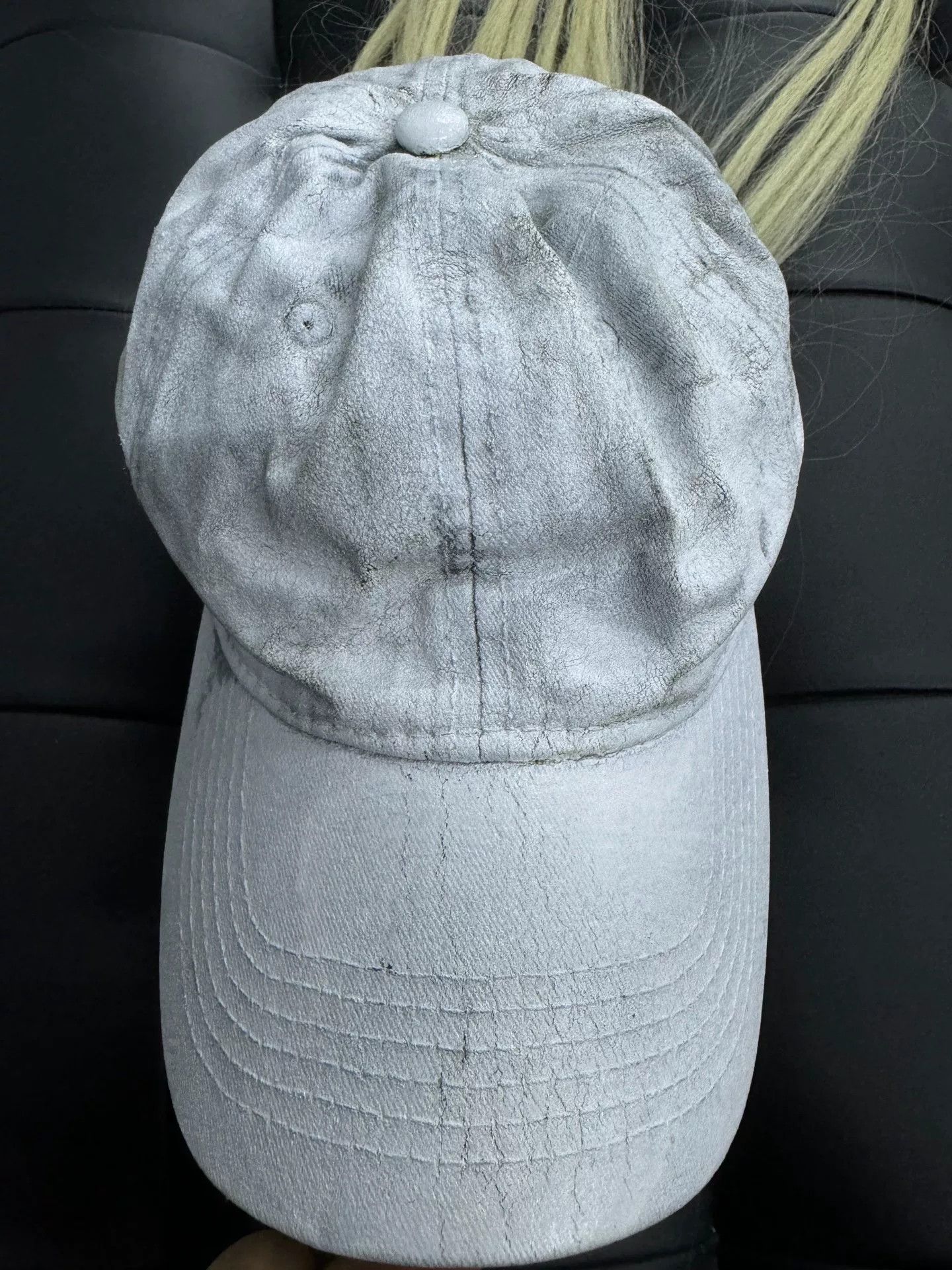 P.L.N. P.L.N Unique White Hair Cap Size ONE SIZE - 2 Thumbnail