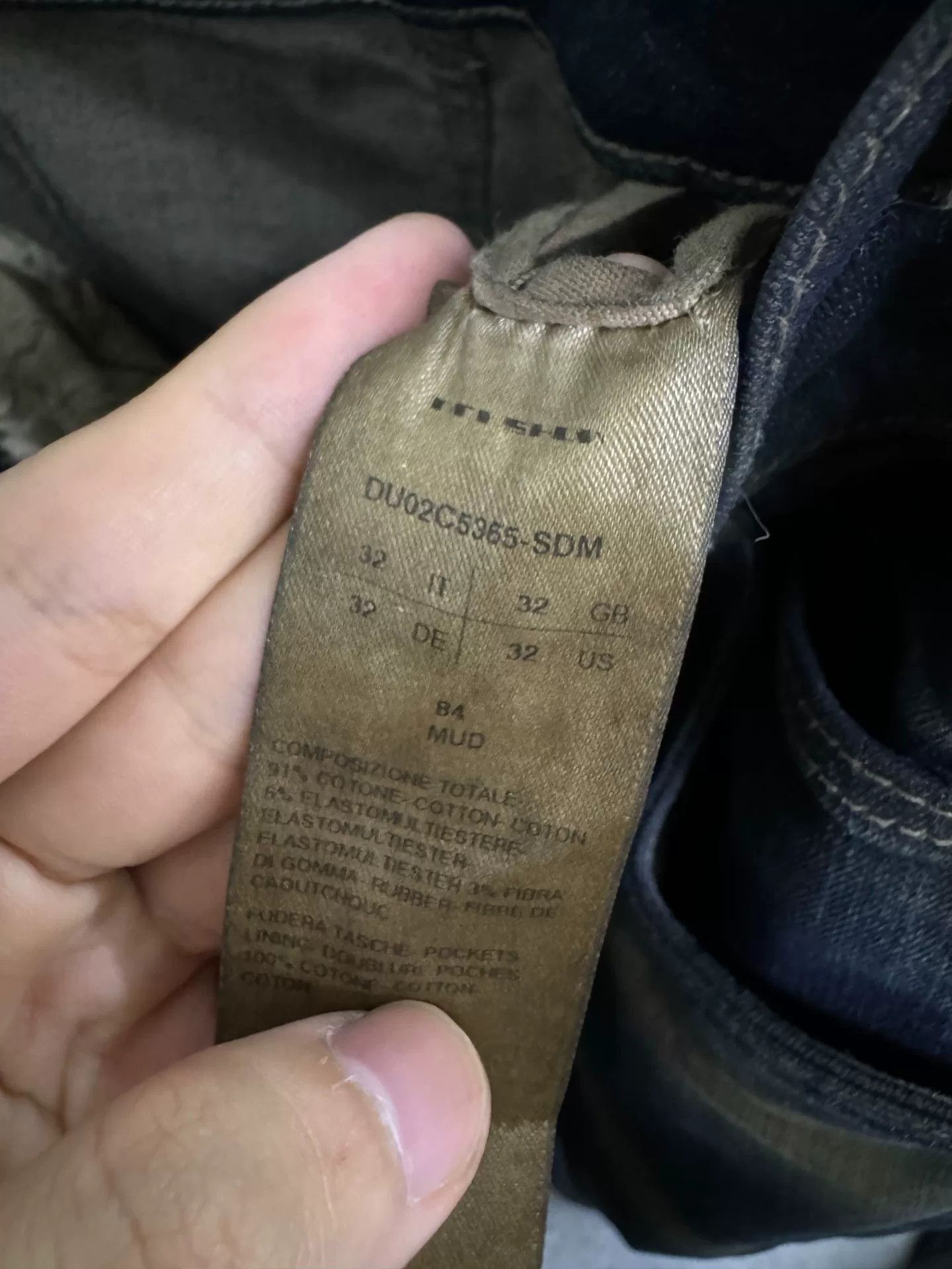 Rick Owens Rick Owens Denim Bolan Pants Size 32 Size US 32 / EU 48 - 4 Thumbnail