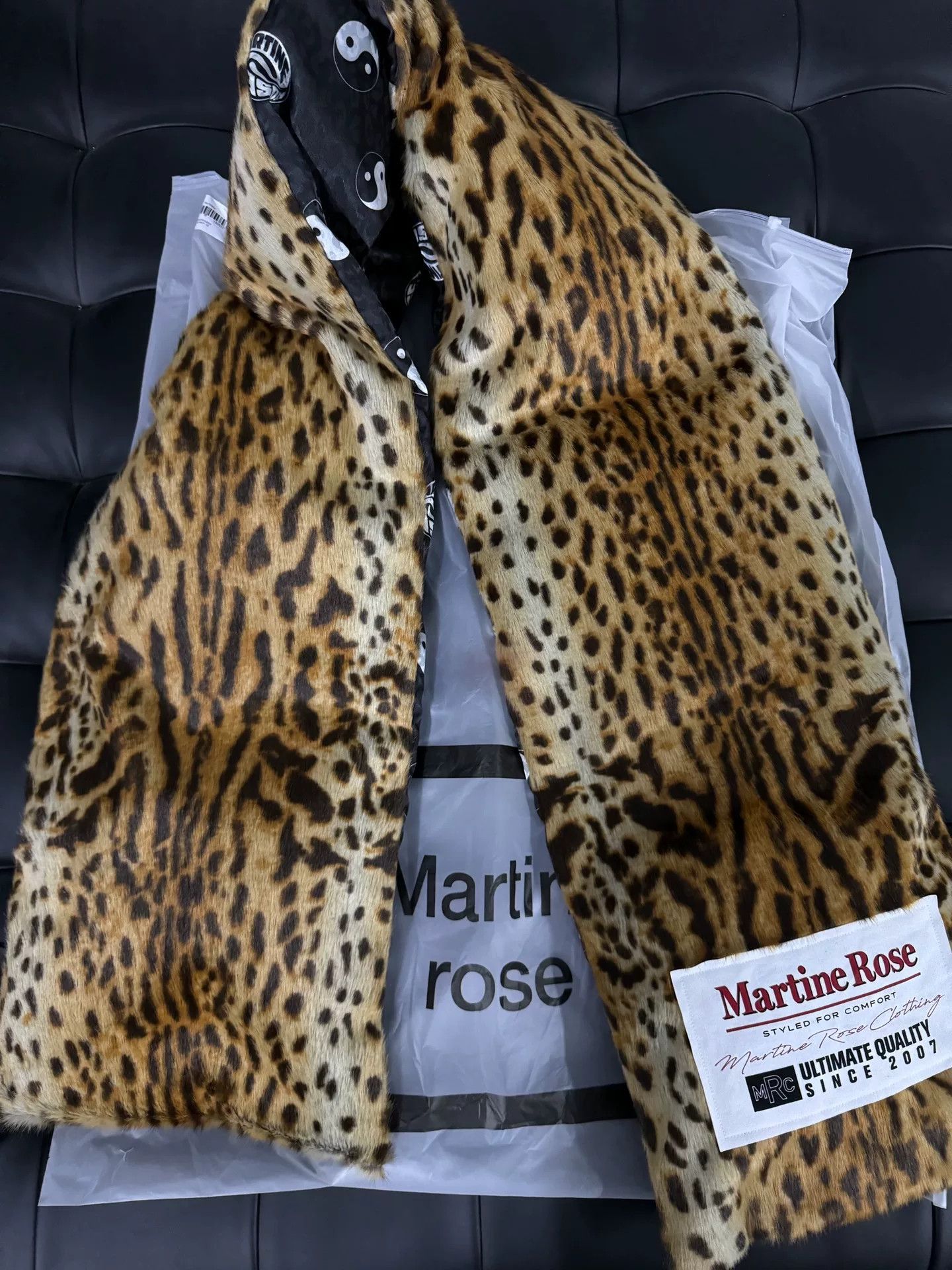 Martine Rose Martine Rose Leopard Yin Yang Coat Size M / US 6-8 / IT 42-44 - 6 Thumbnail
