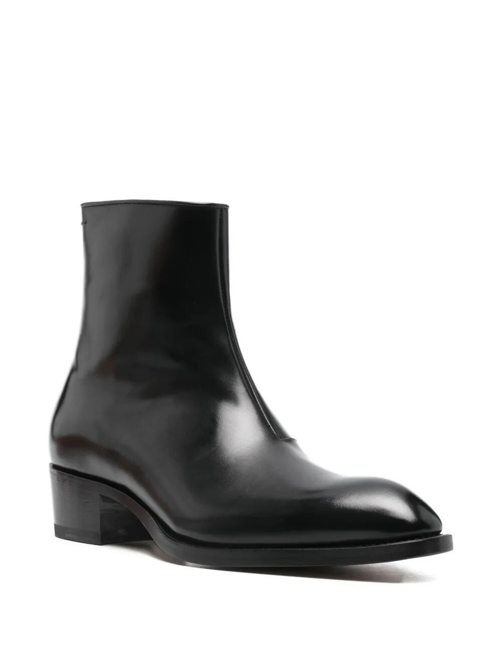 Tom Ford BURNISHED LEATHER CHELSEA BOOTS Size US 9 / EU 42 - 4 Thumbnail