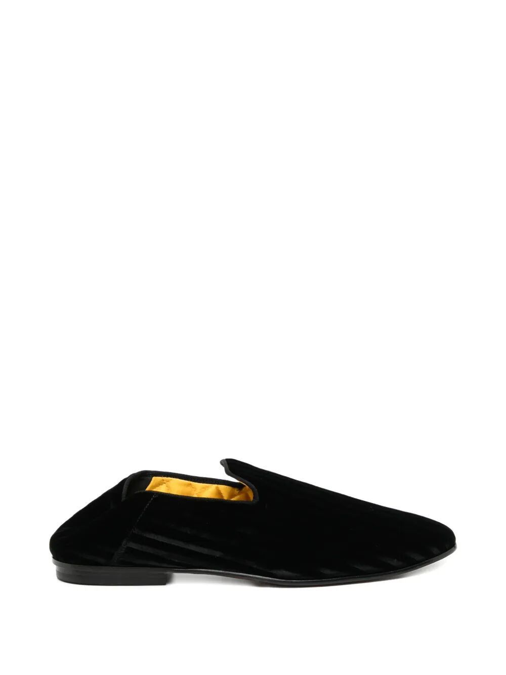STRIPES VELVET FORMAL LOAFER