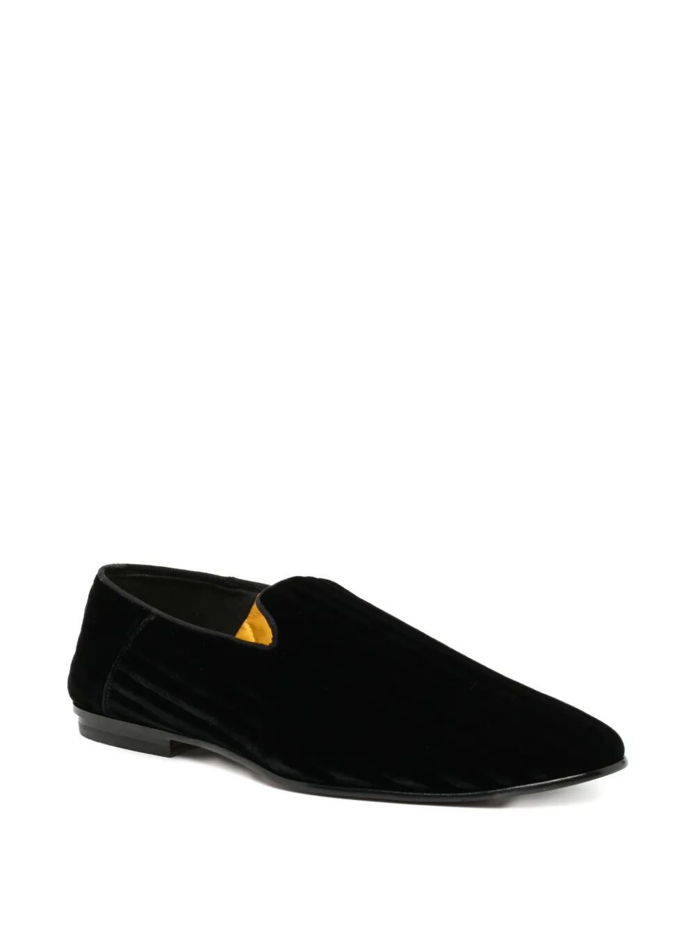 STRIPES VELVET FORMAL LOAFER
