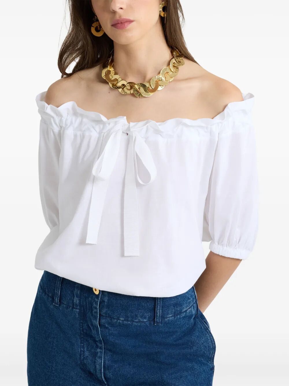 Patou VOLUME JERSEY TOP Size S / US 4 / IT 40 - 7 Thumbnail