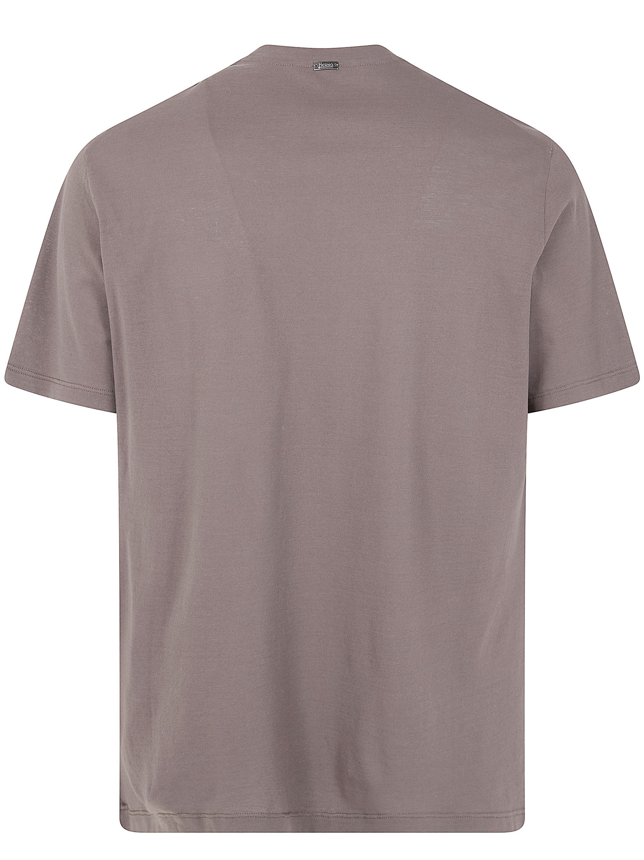 Herno CREPE DE CHINE T-SHIRT Size US XL / EU 56 / 4 - 2 Thumbnail