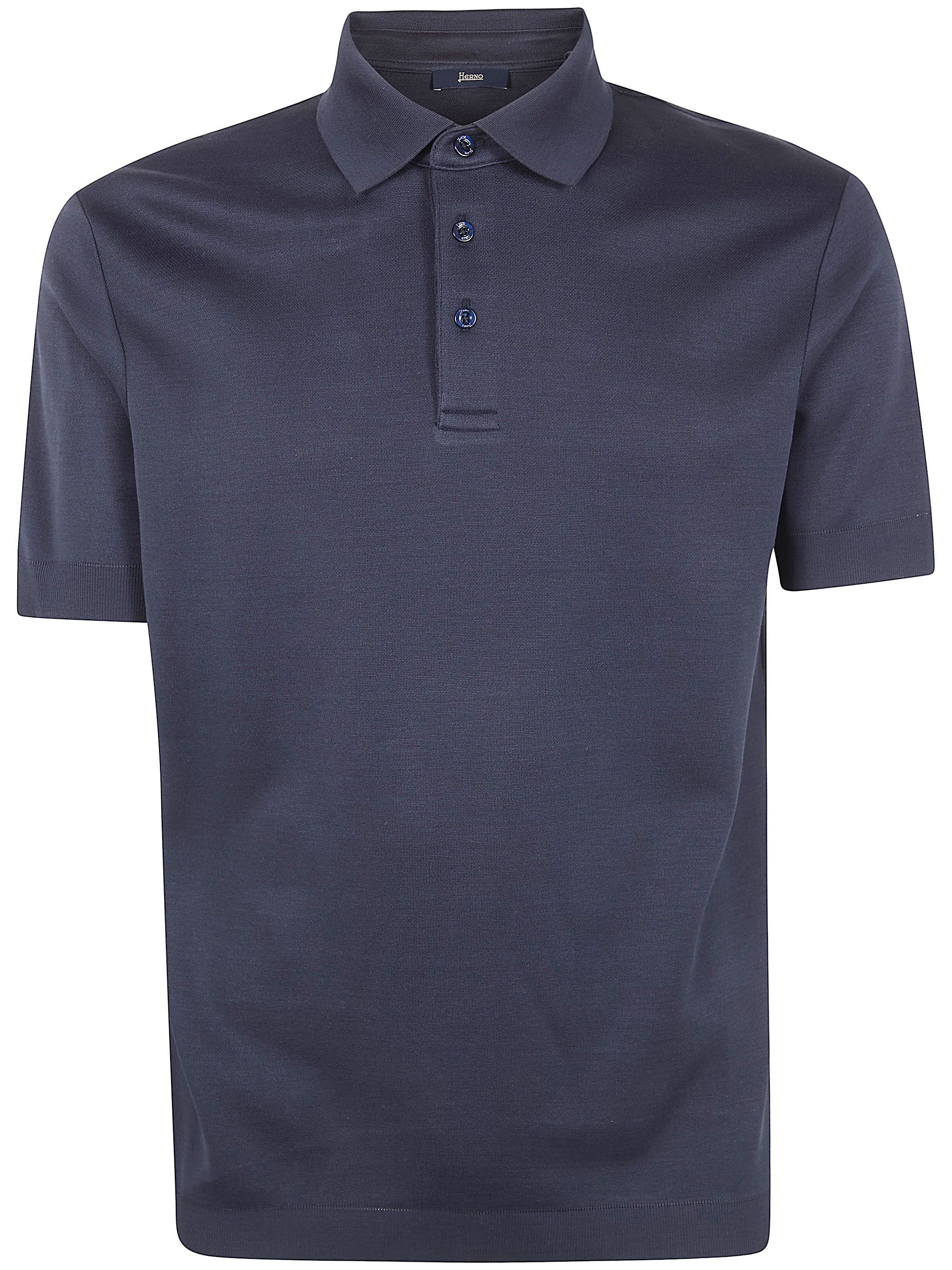 Herno SHORT SLEEVES POLO SHIRT Size US L / EU 52-54 / 3 - 5 Thumbnail