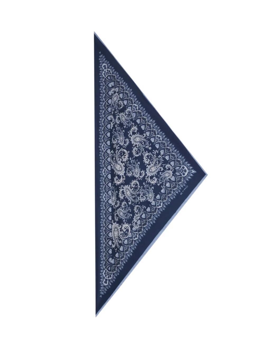 Etro TRIANGLE FOULARD PRINT SCARF Size ONE SIZE - 3 Thumbnail