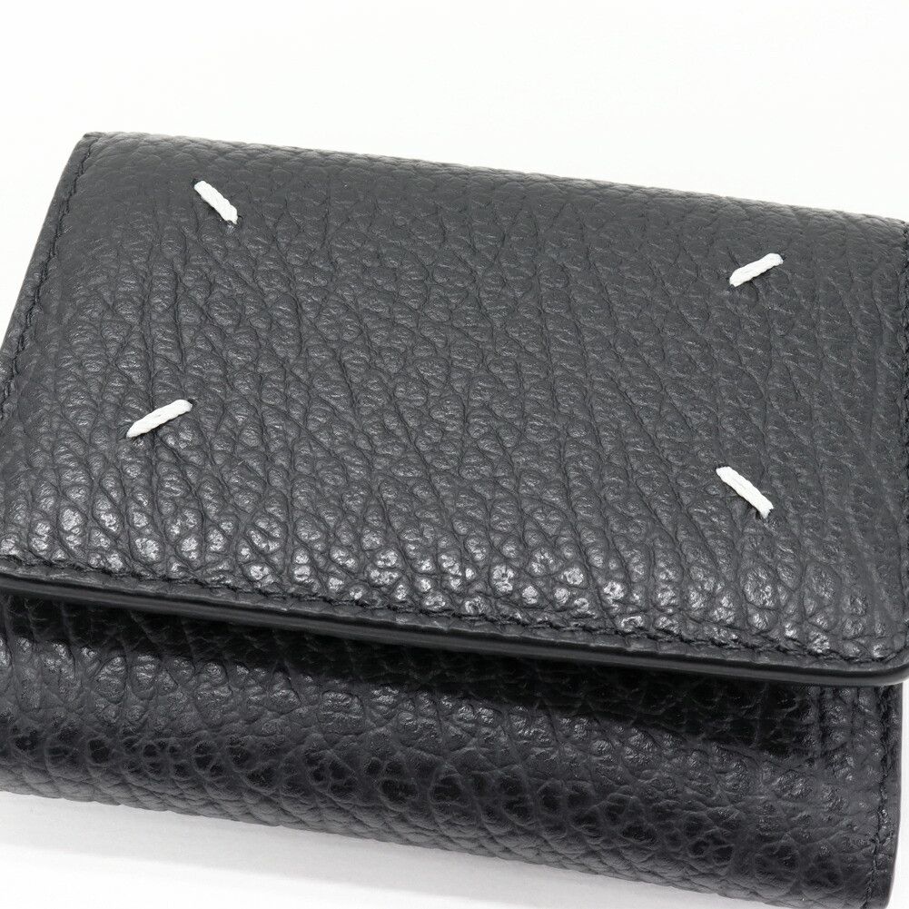 Maison Margiela Maison Margiela Maison Margiela Tri-fold Calf Wallet Leather Short Wallet SA3UI0010P4455T8013 DUTY FREE for USA Size ONE SIZE - 5 Thumbnail