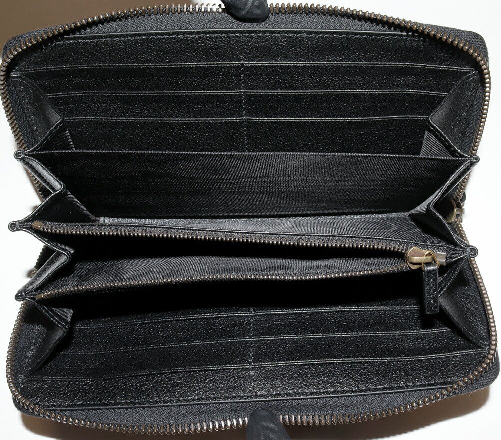 Gucci Gucci Gucci GG Marmont Diana Bamboo Calf Zip Around Wallet Leather Long Wallet 658634 DUTY FREE for USA Size ONE SIZE - 3 Thumbnail