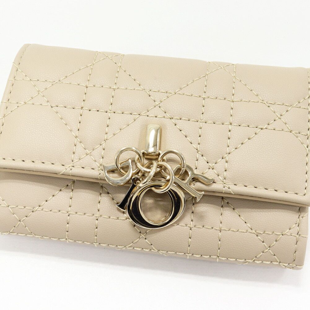 Dior Dior Dior MyDior Lambskin Bifold Card Case Leather Card Case S0966ONMJ_M51U DUTY FREE for USA Size ONE SIZE - 5 Thumbnail