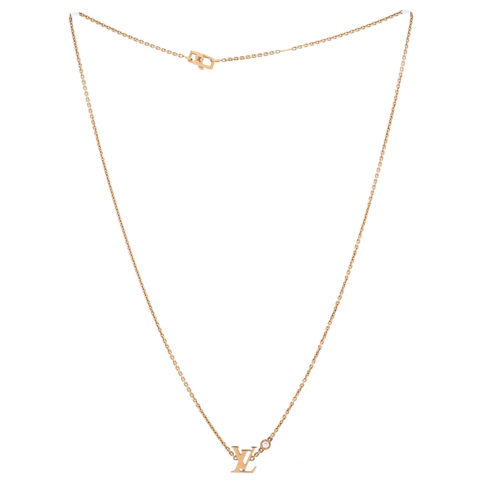 Louis Vuitton Idylle Blossom LV Pendant Necklace Size ONE SIZE - 2 Thumbnail