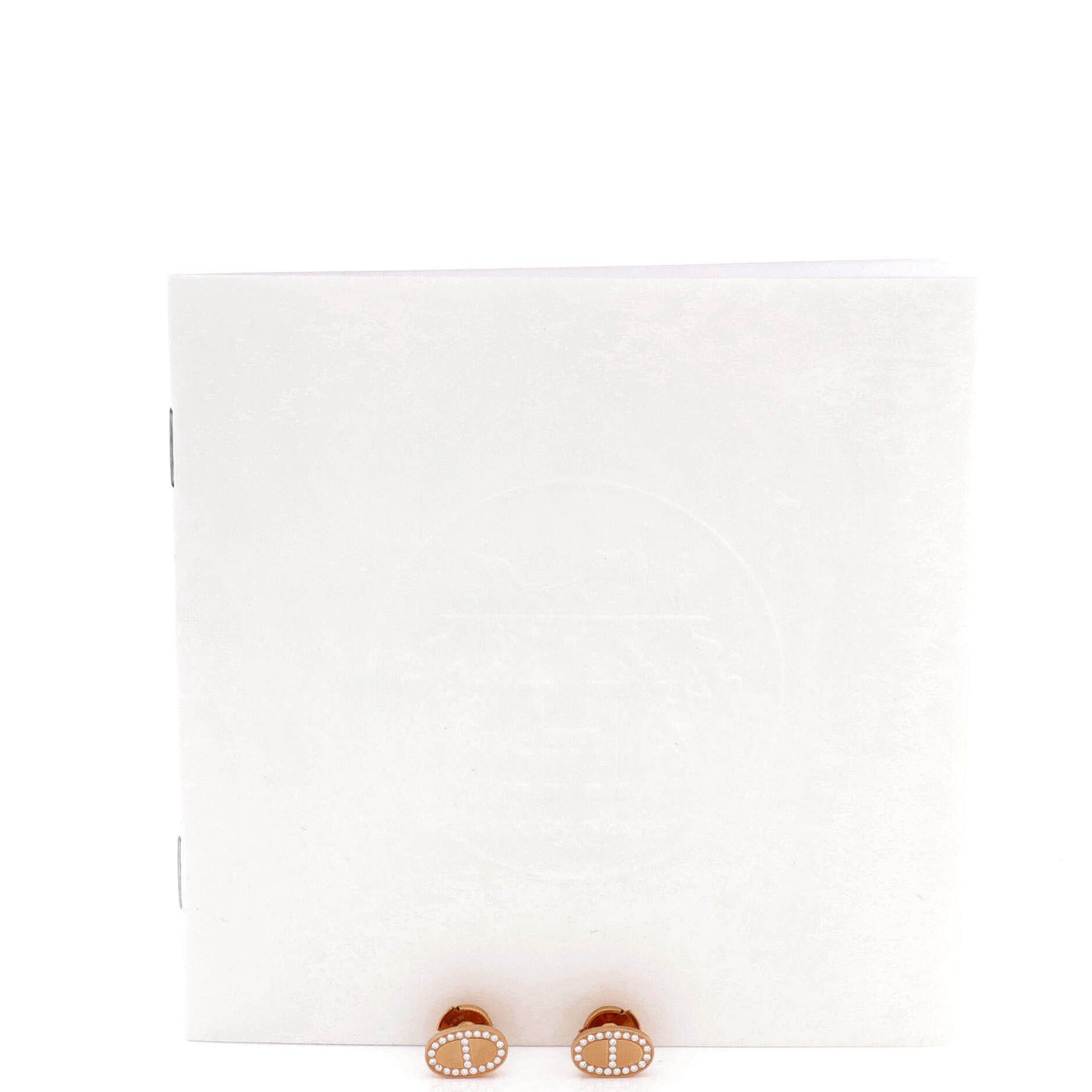 Hermes Chaine d'Ancre Contour Stud Earrings Size ONE SIZE - 2 Thumbnail