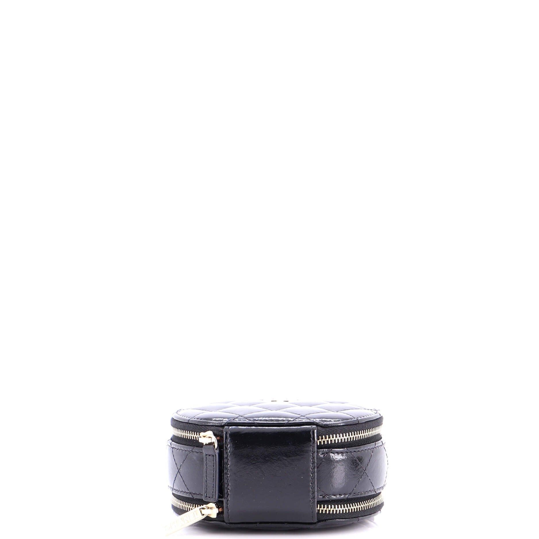 Chanel Handle with Care Round Vanity Case with Chain Size ONE SIZE - 4 Thumbnail