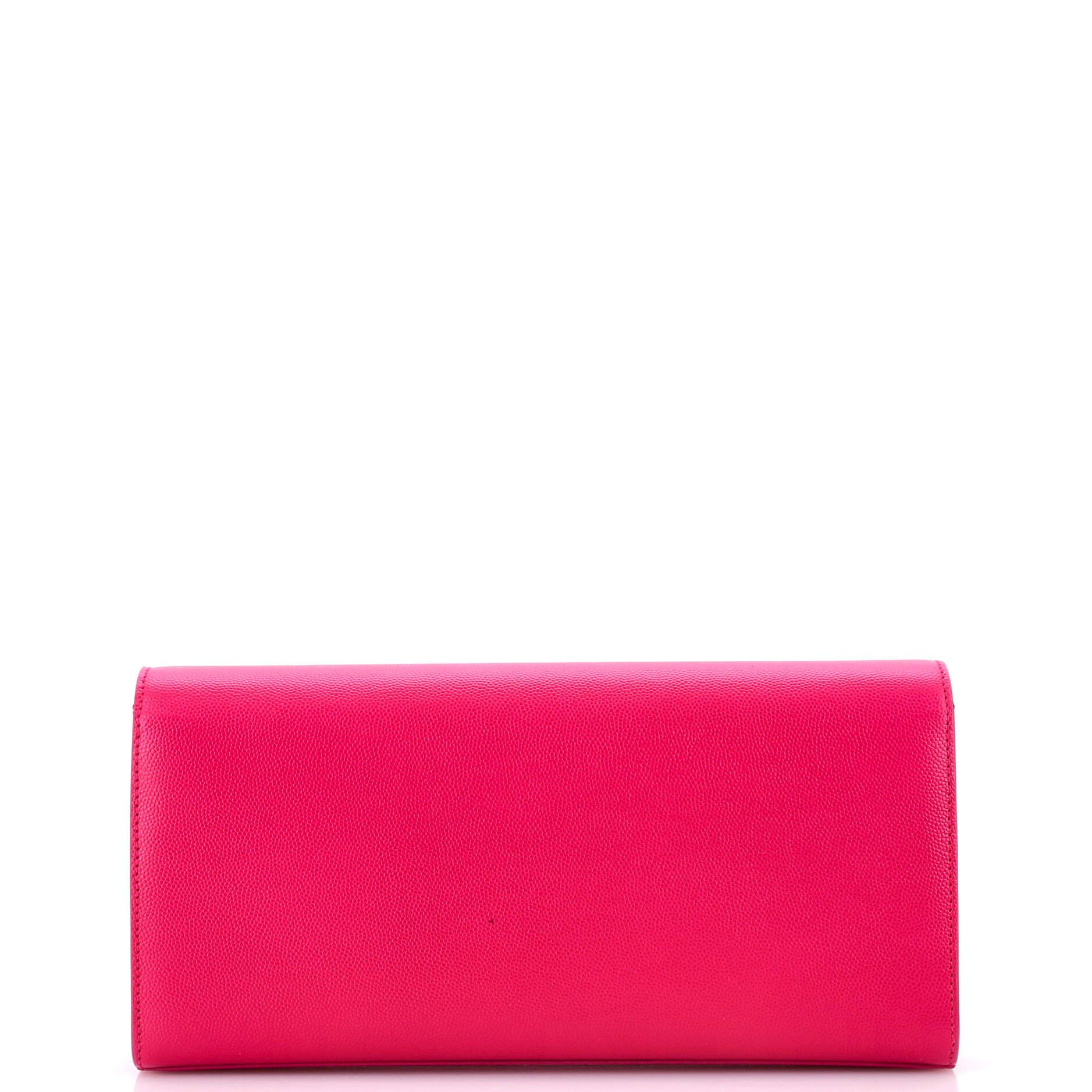 Saint Laurent Paris Classic Monogram Clutch Size ONE SIZE - 3 Thumbnail