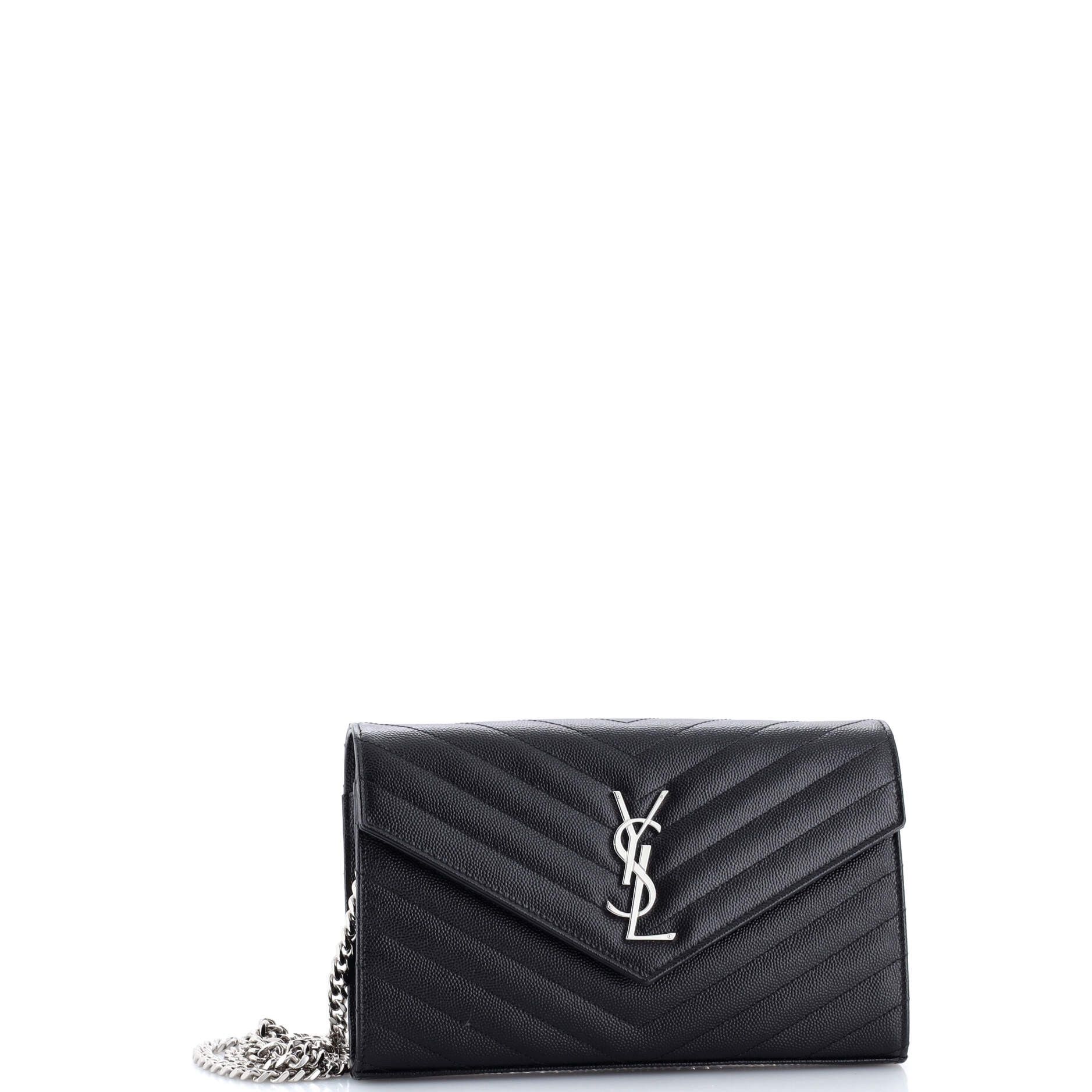 Saint Laurent Paris Classic Monogram Wallet on Chain Size ONE SIZE - 2 Thumbnail