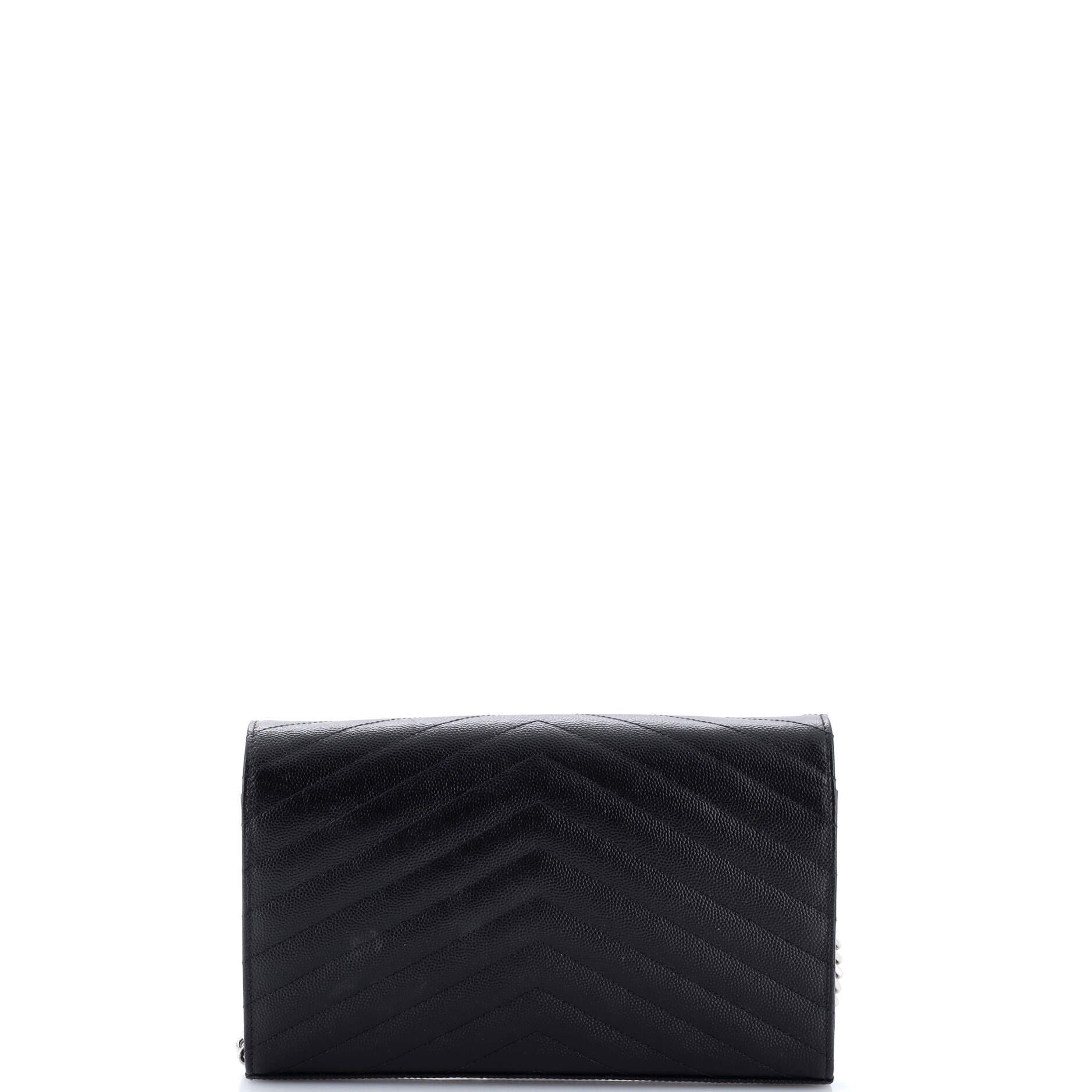 Saint Laurent Paris Classic Monogram Wallet on Chain Size ONE SIZE - 3 Thumbnail