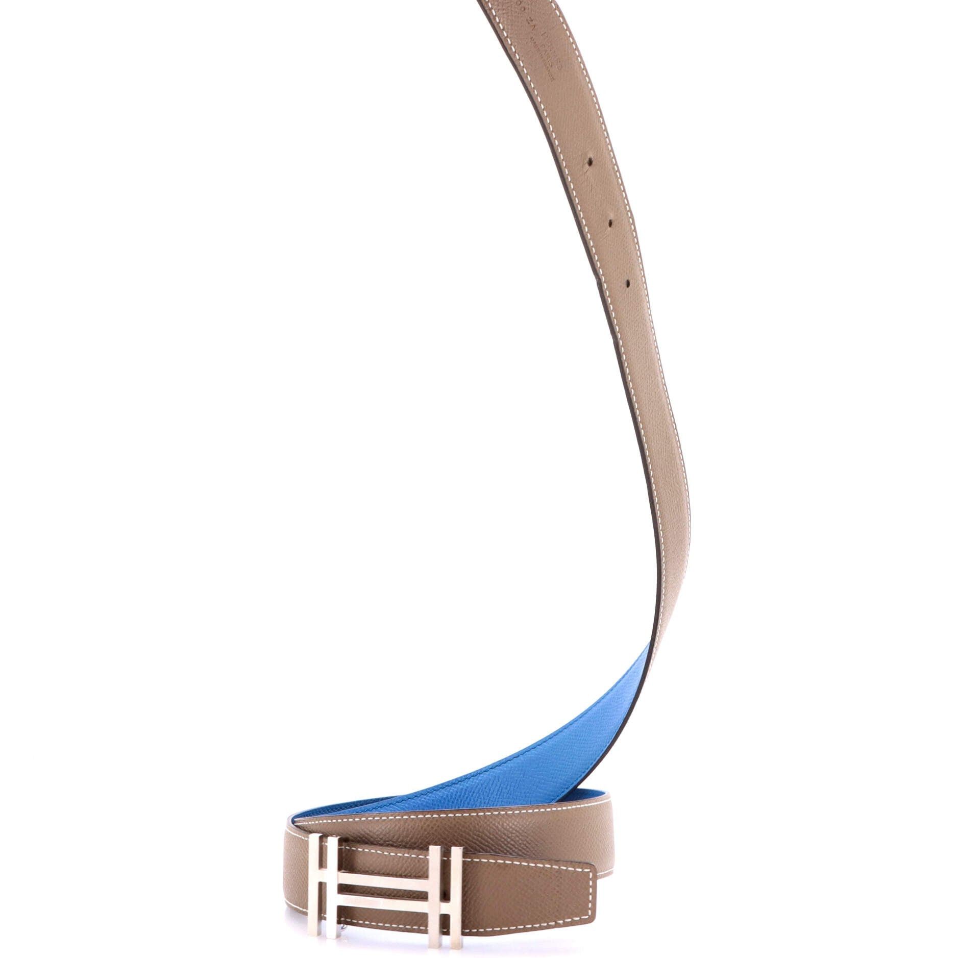 Hermes H Au Carre Reversible Belt Size ONE SIZE - 2 Thumbnail