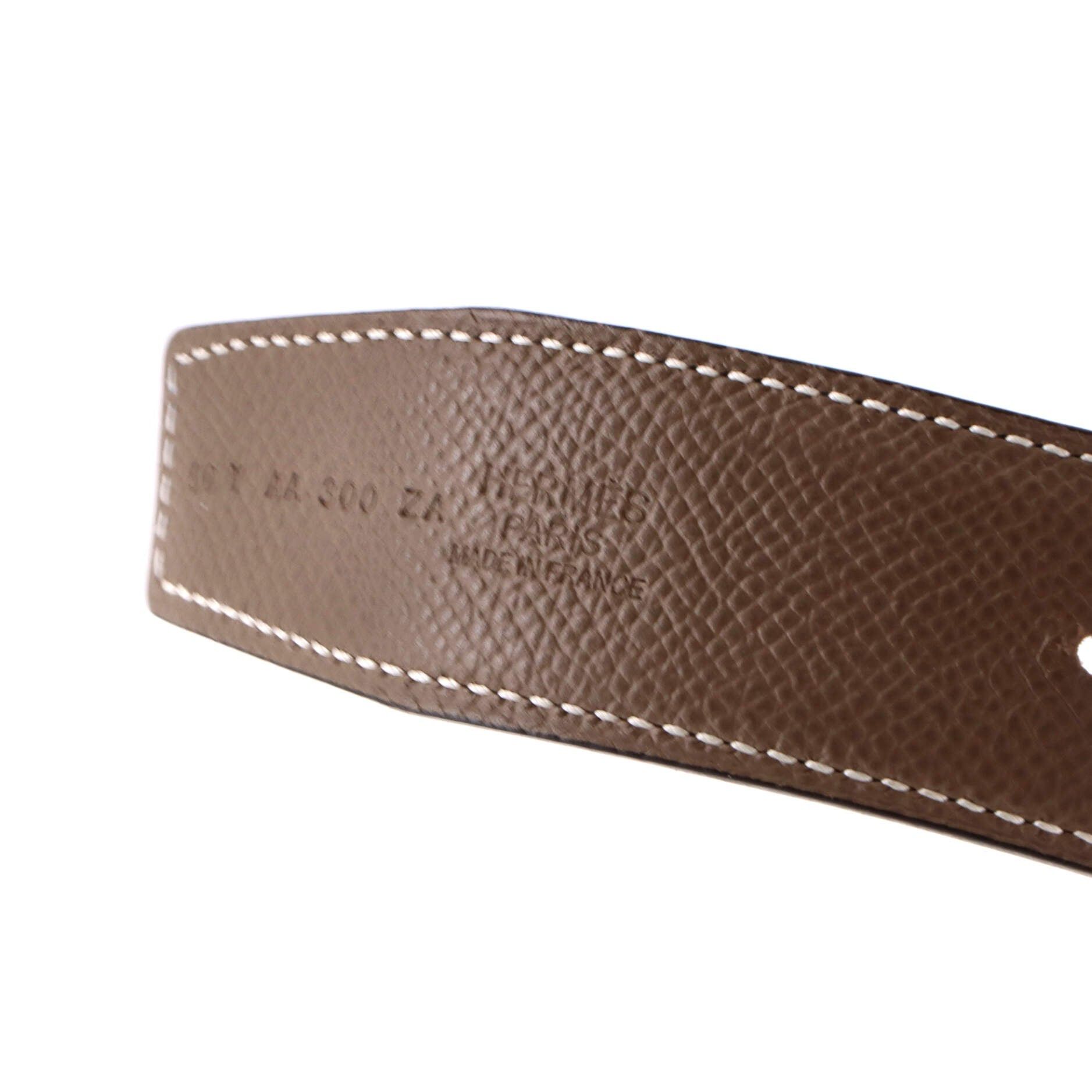 Hermes H Au Carre Reversible Belt Size ONE SIZE - 3 Thumbnail