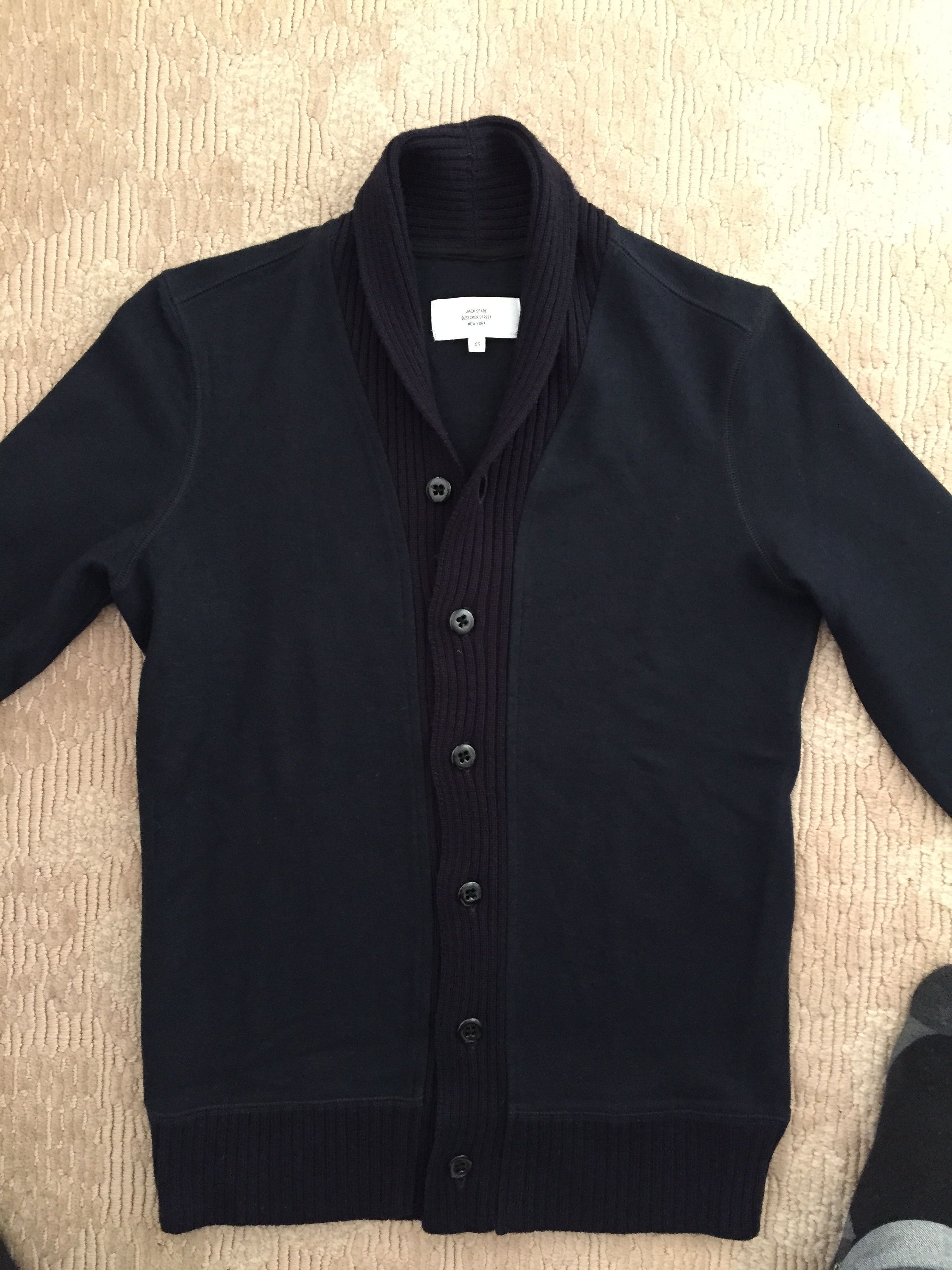 Ribbed wool Cardigan