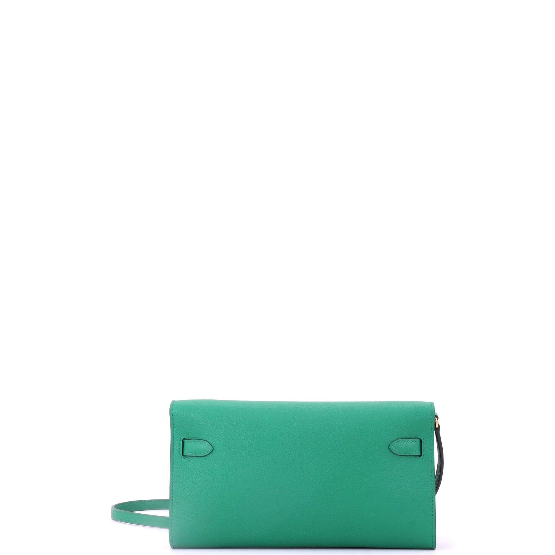 Hermes Kelly To Go Wallet Size ONE SIZE - 3 Thumbnail