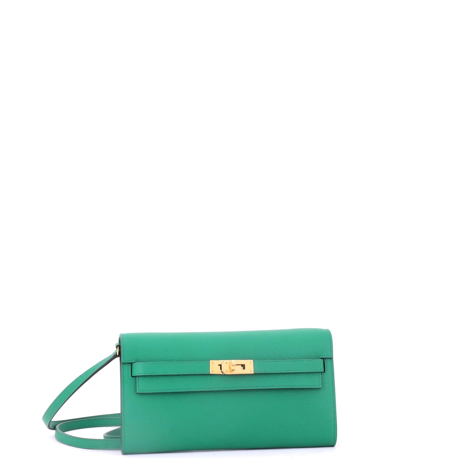 Hermes Kelly To Go Wallet Size ONE SIZE - 2 Thumbnail