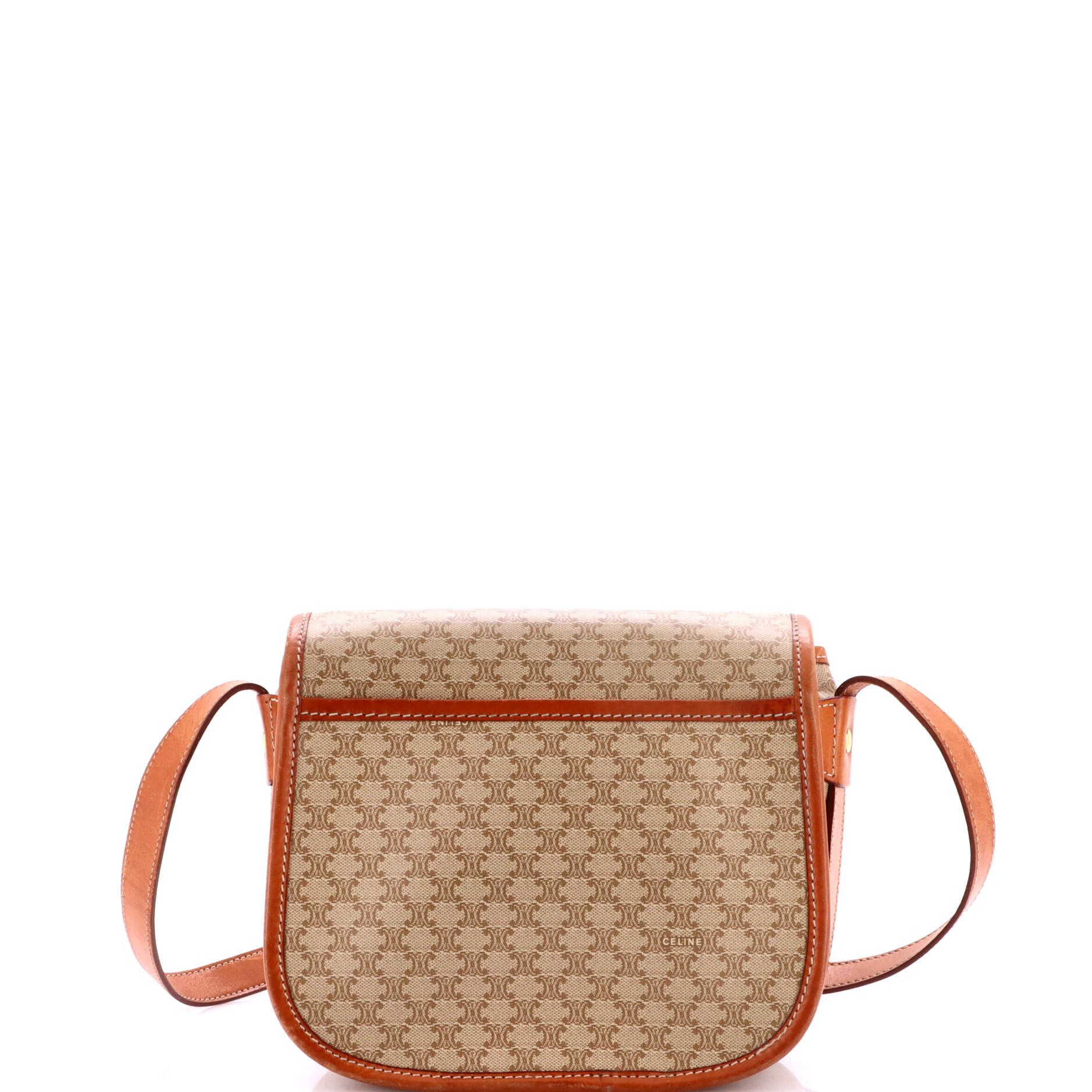 Celine Vintage Saddle Flap Shoulder Bag Size ONE SIZE - 3 Thumbnail
