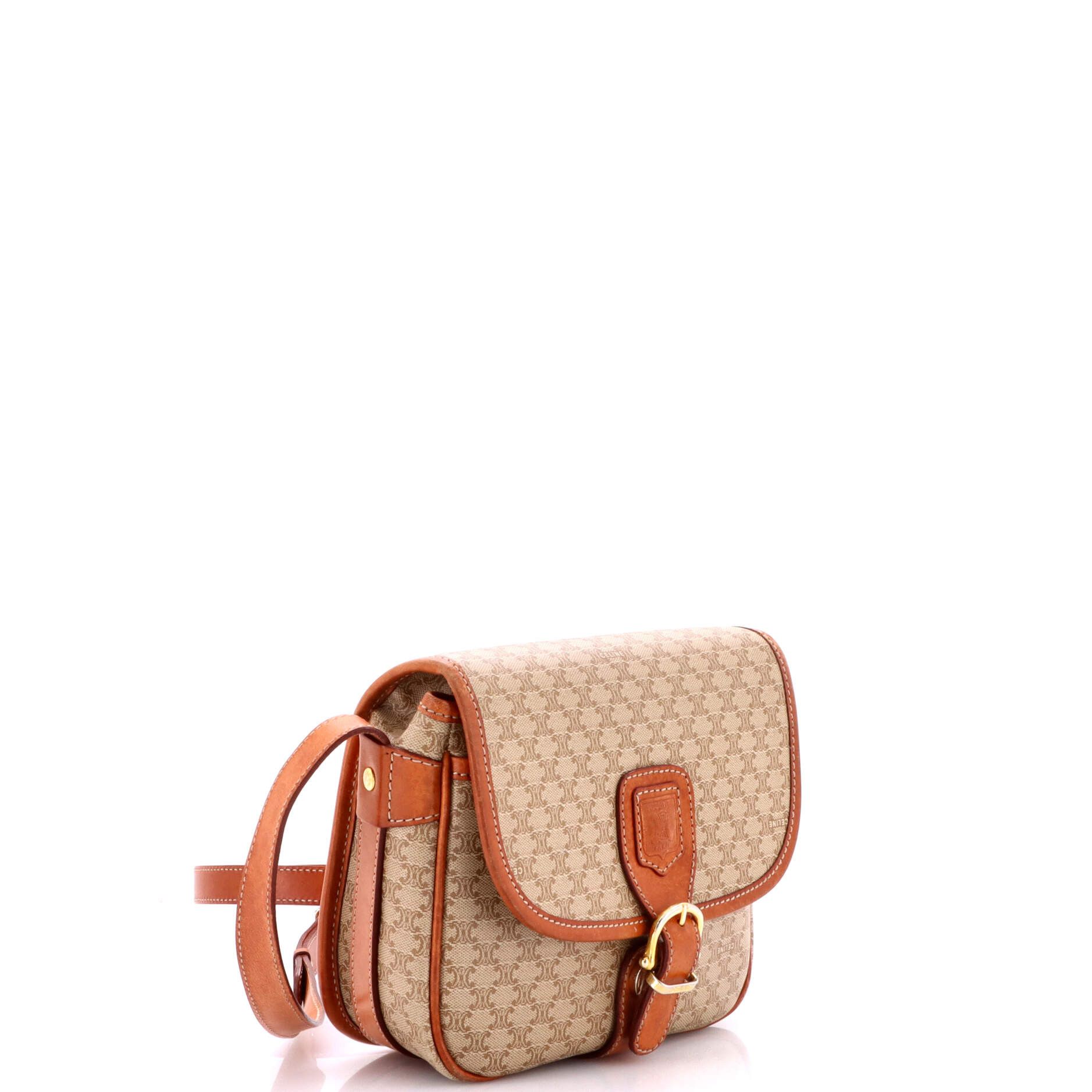 Celine Vintage Saddle Flap Shoulder Bag Size ONE SIZE - 2 Thumbnail