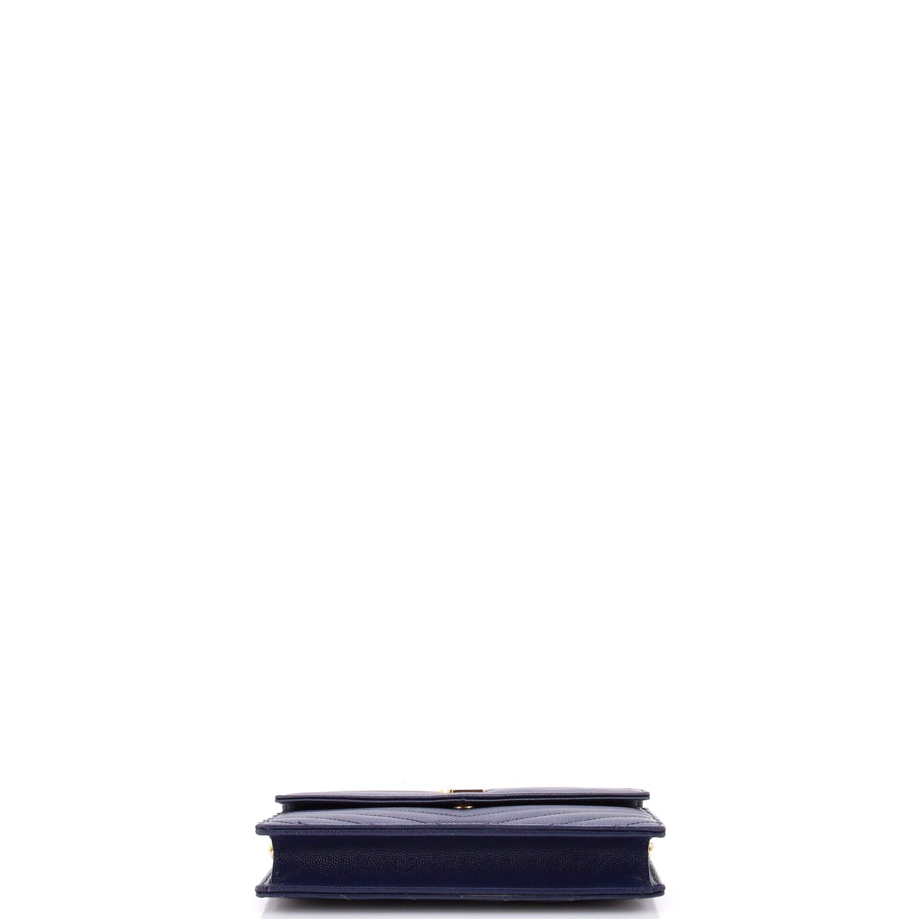 Saint Laurent Paris Classic Monogram Wallet on Chain Size ONE SIZE - 4 Thumbnail