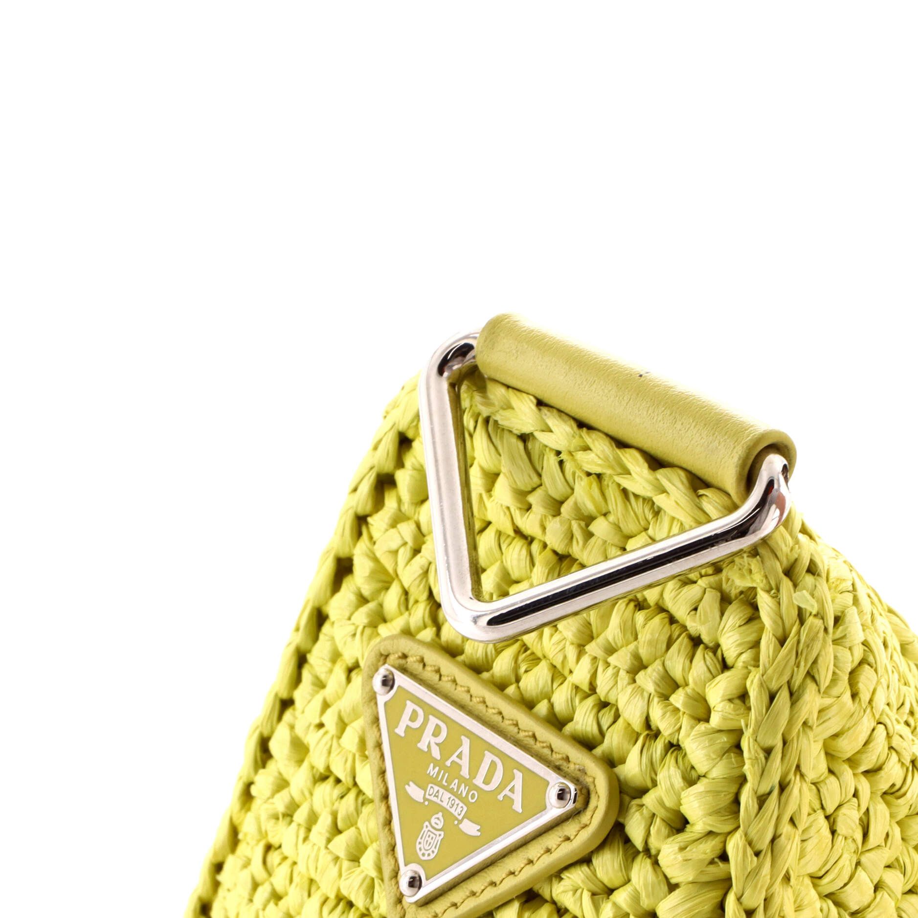 Prada Triangle Logo Zip Crossbody Bag Size ONE SIZE - 6 Thumbnail