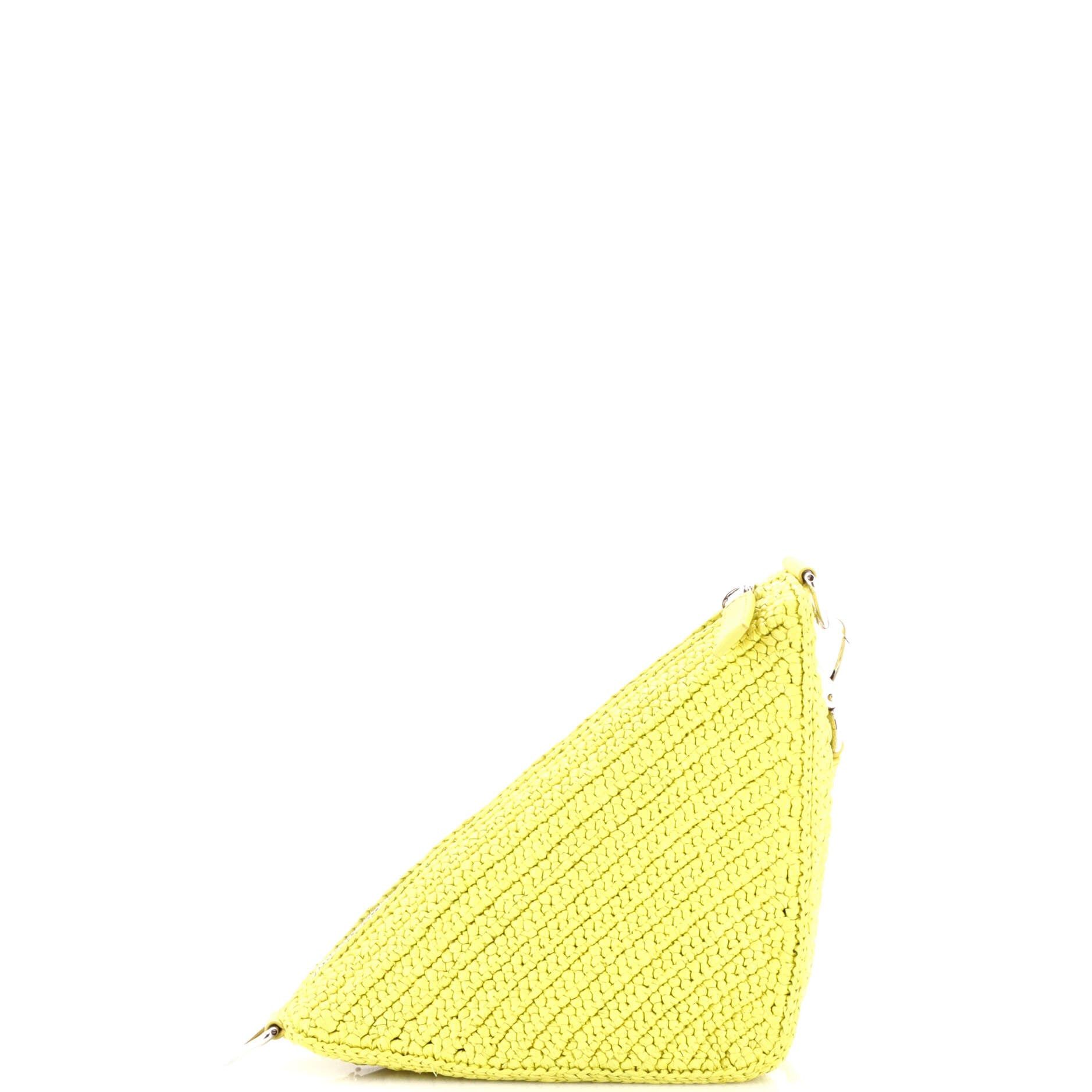 Prada Triangle Logo Zip Crossbody Bag Size ONE SIZE - 3 Thumbnail