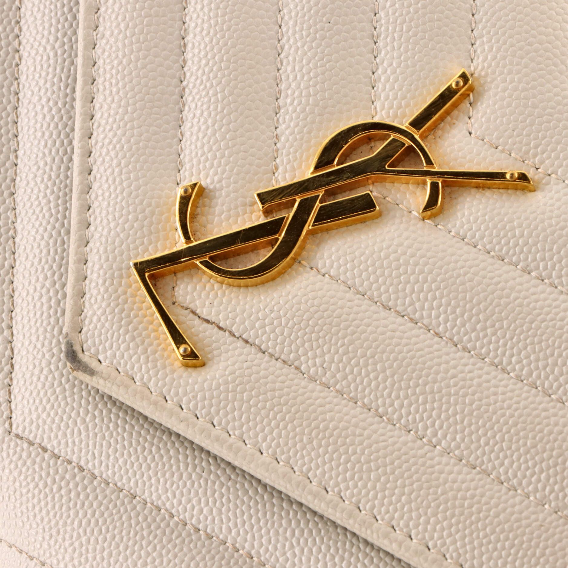 Saint Laurent Paris Classic Monogram Wallet on Chain Size ONE SIZE - 7 Thumbnail