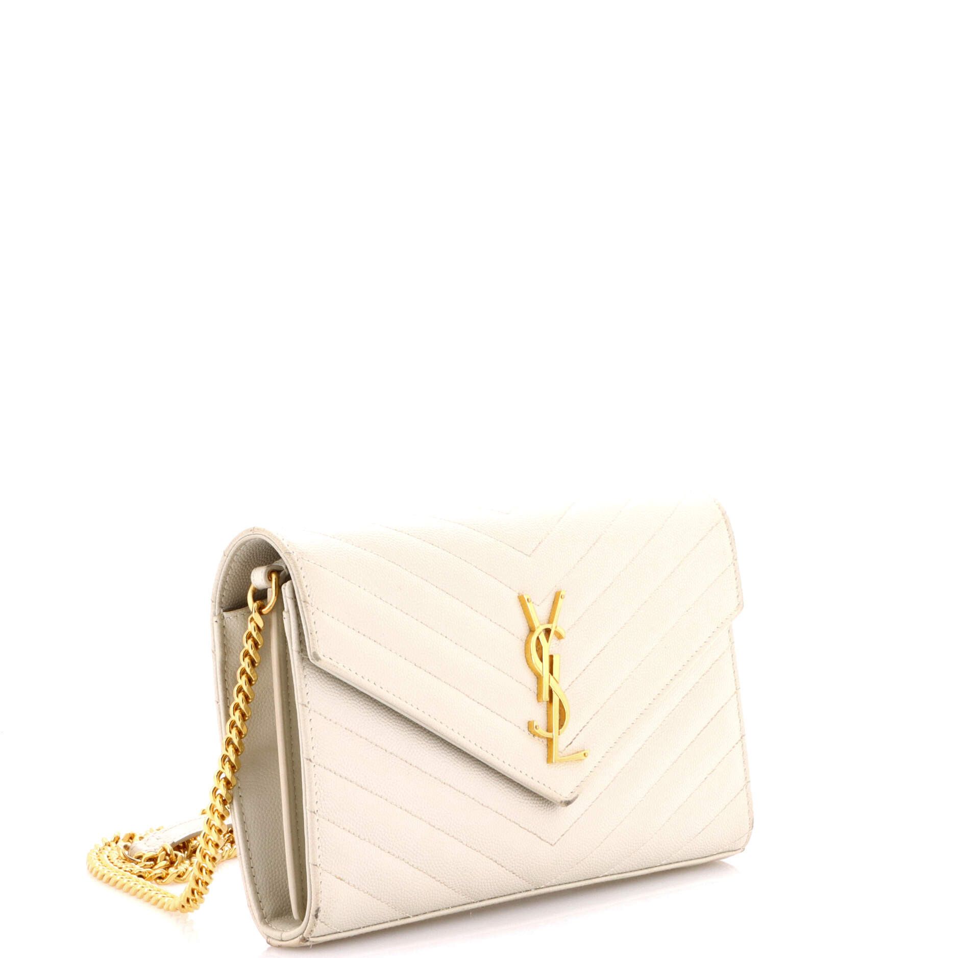 Saint Laurent Paris Classic Monogram Wallet on Chain Size ONE SIZE - 2 Thumbnail