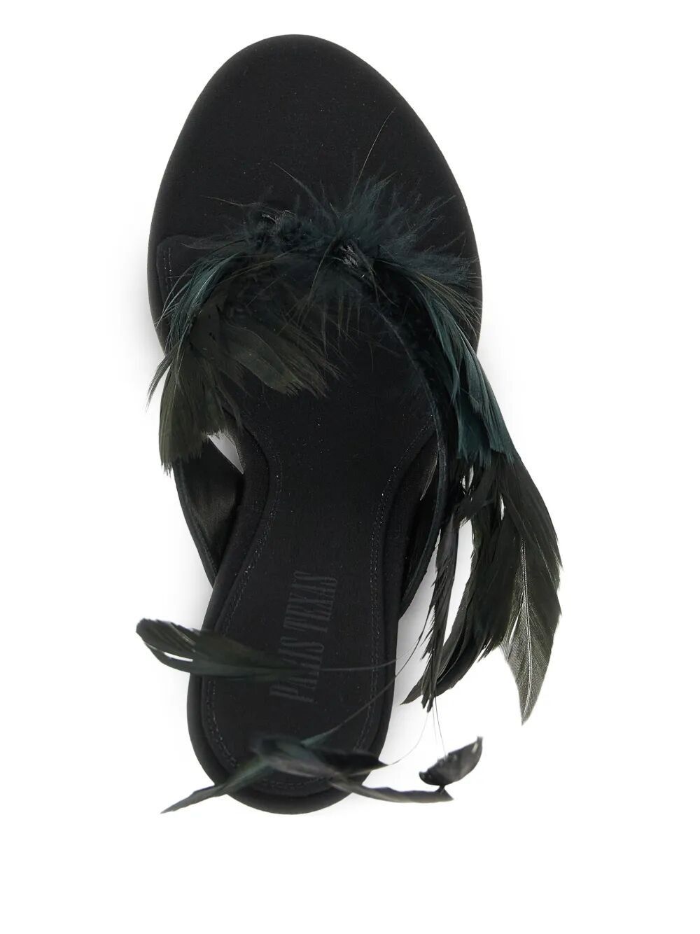 Paris Texas "LIDIA" FEATHER THONG MULE T. 105 Size US 8 / IT 38 - 4 Thumbnail