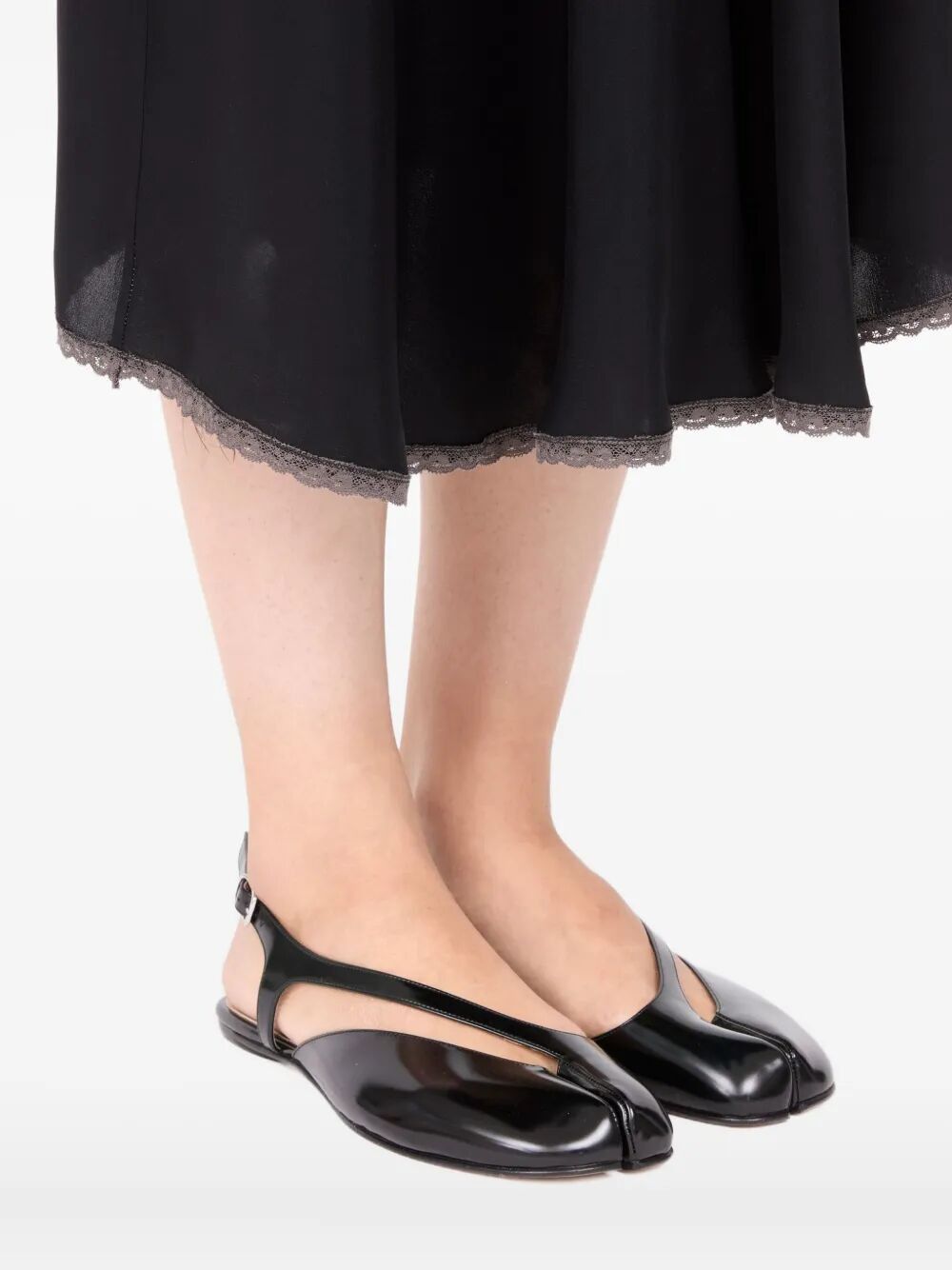 Maison Margiela "TABI FLAT" SLINGBACK Size US 11 / IT 41 - 4 Thumbnail