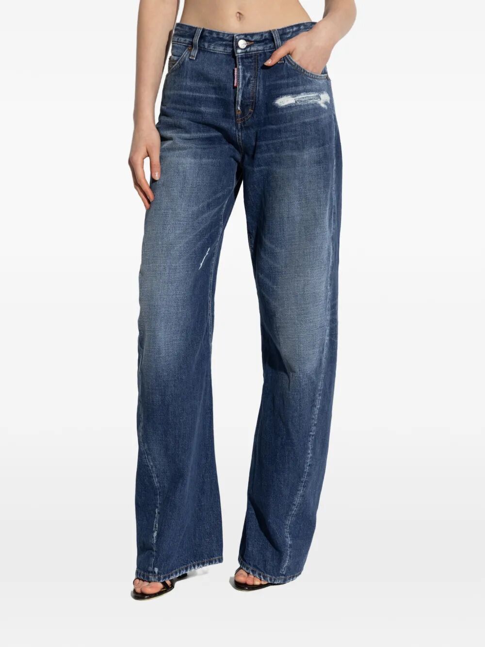 Dsquared2 "LOOSE TWST" JEANS Size 28" / US 6 / IT 42 - 6 Thumbnail