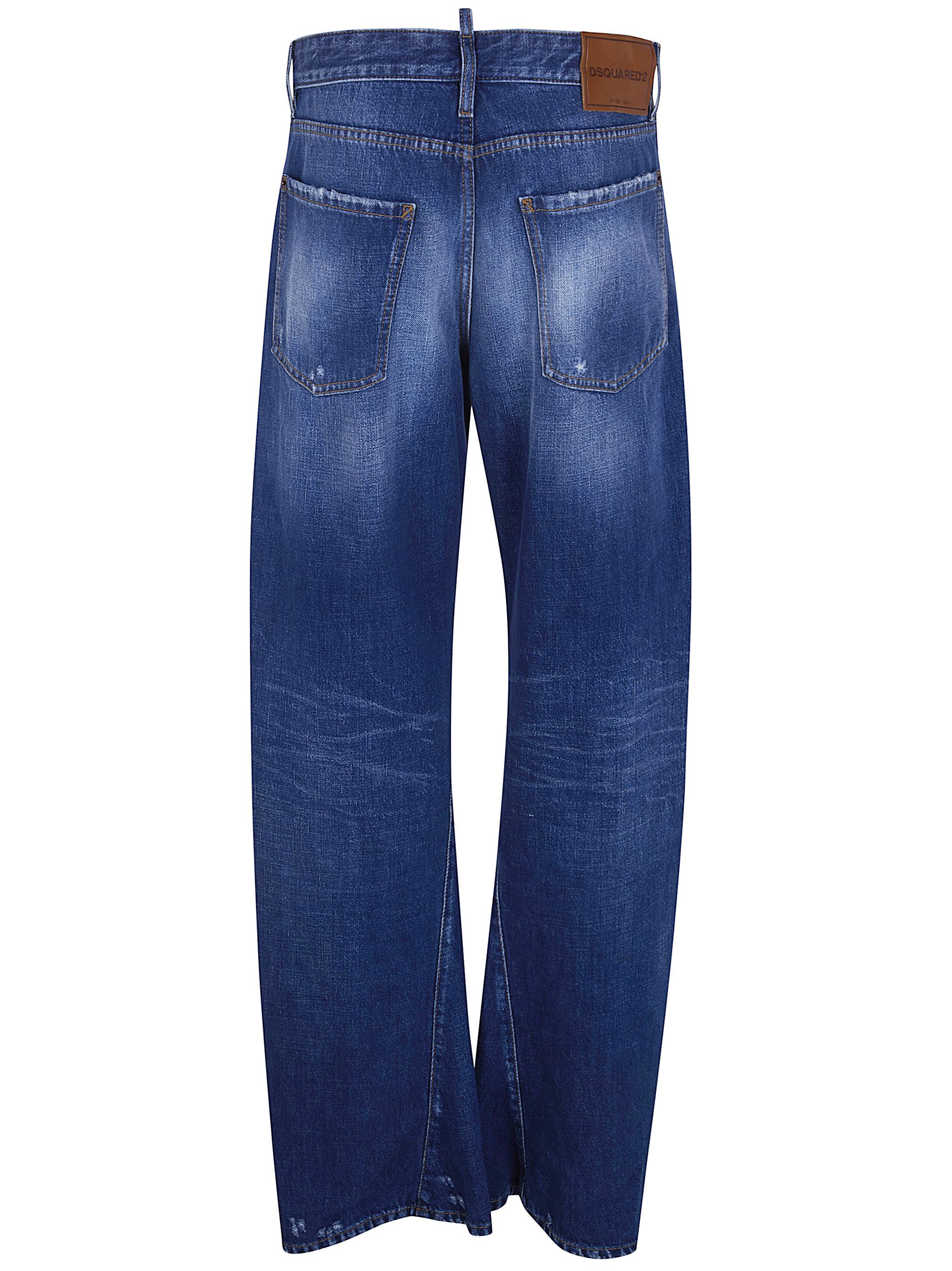 Dsquared2 "LOOSE TWST" JEANS Size 30" / US 8 / IT 44 - 2 Thumbnail